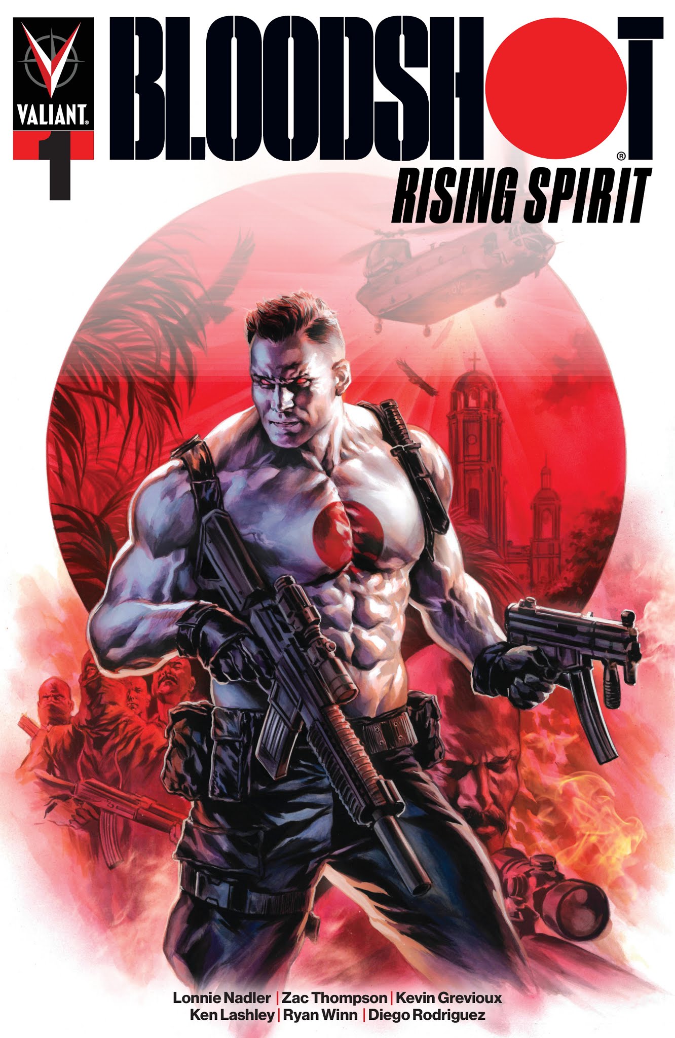 Read online Bloodshot Rising Spirit comic -  Issue #1 - 1