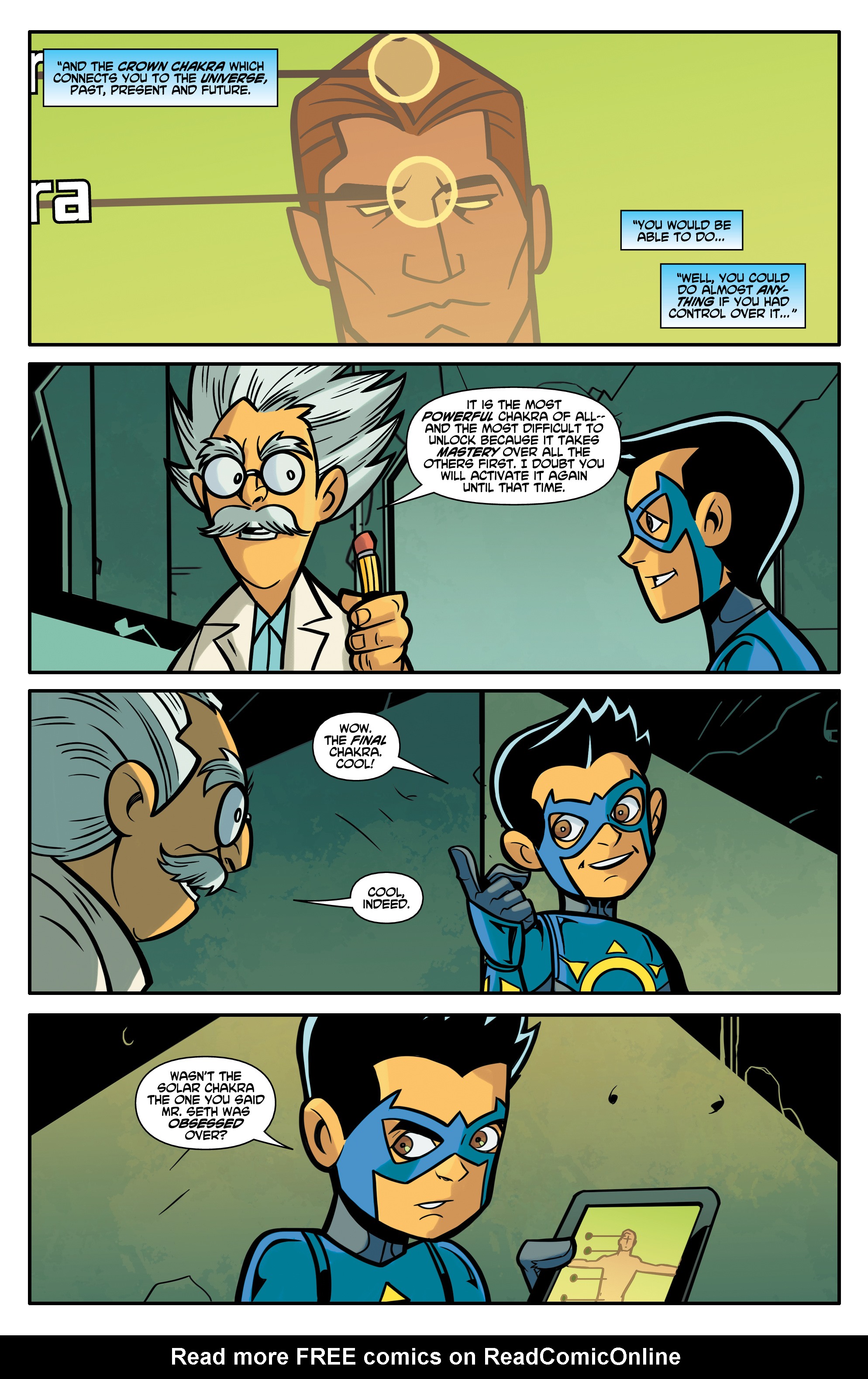 Read online Chakra the Invincible comic -  Issue #4 - 10