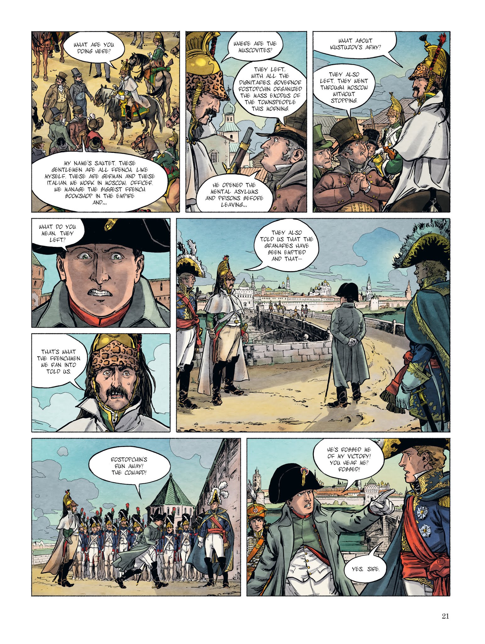 Read online Berezina comic -  Issue #1 - 22