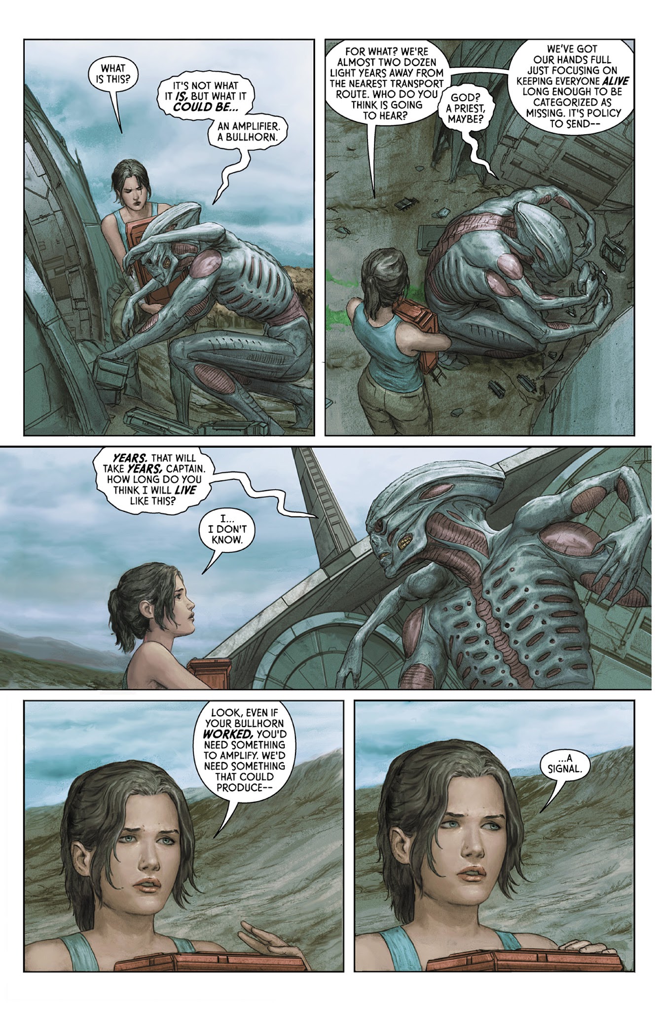 Read online Prometheus: Fire and Stone - Omega comic -  Issue # Full - 18