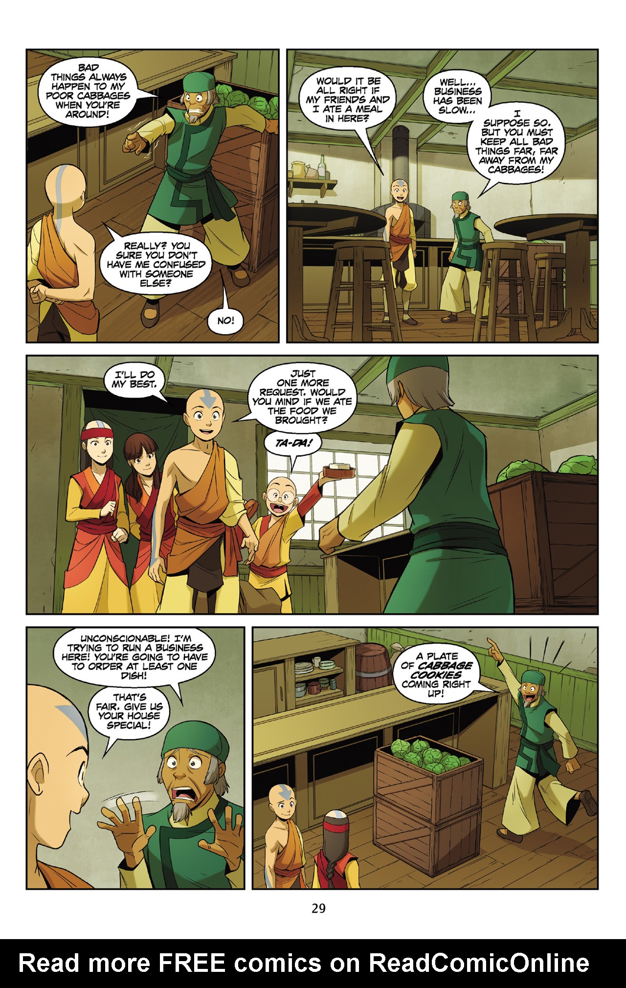 Read online Nickelodeon Avatar: The Last Airbender - The Rift comic -  Issue # Part 2 - 30