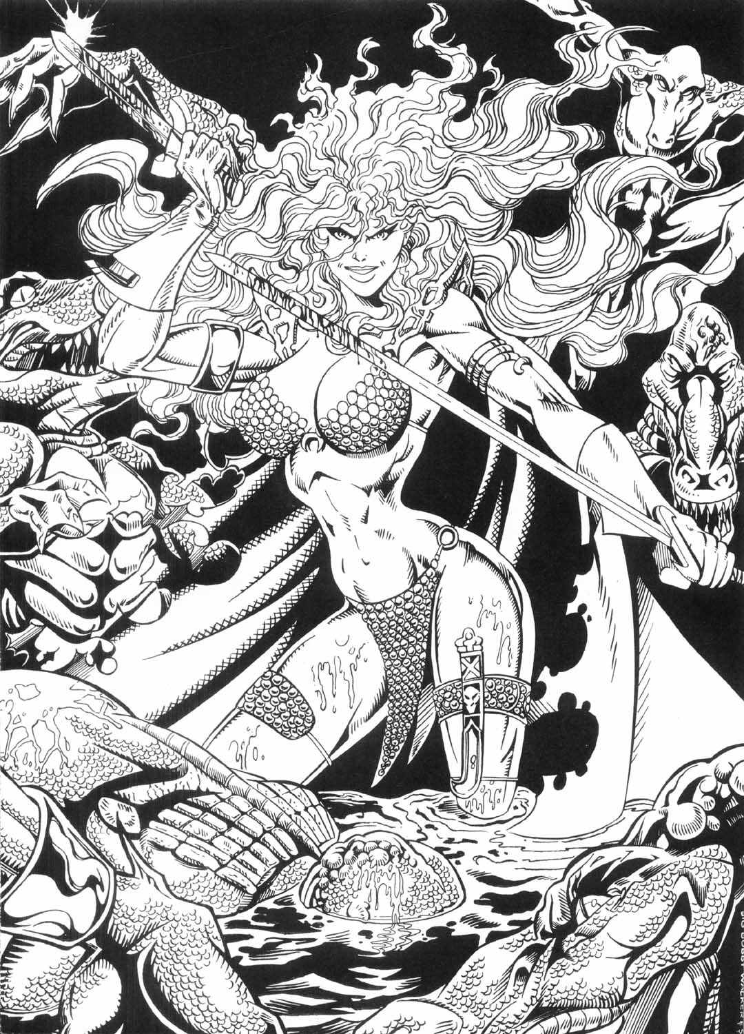 Read online The Savage Sword Of Conan comic -  Issue #230 - 25