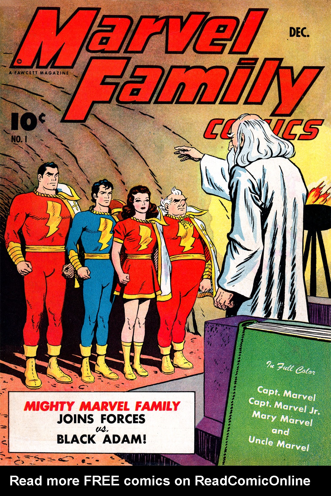 Read online The Marvel Family comic -  Issue #1 - 1