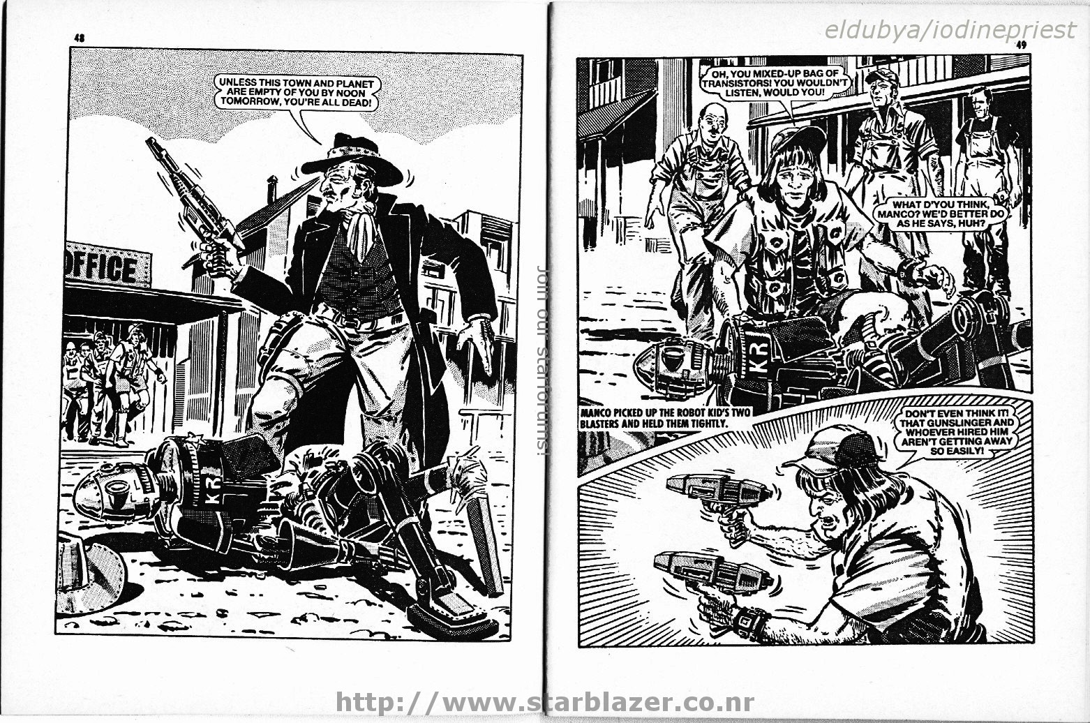 Read online Starblazer comic -  Issue #204 - 26