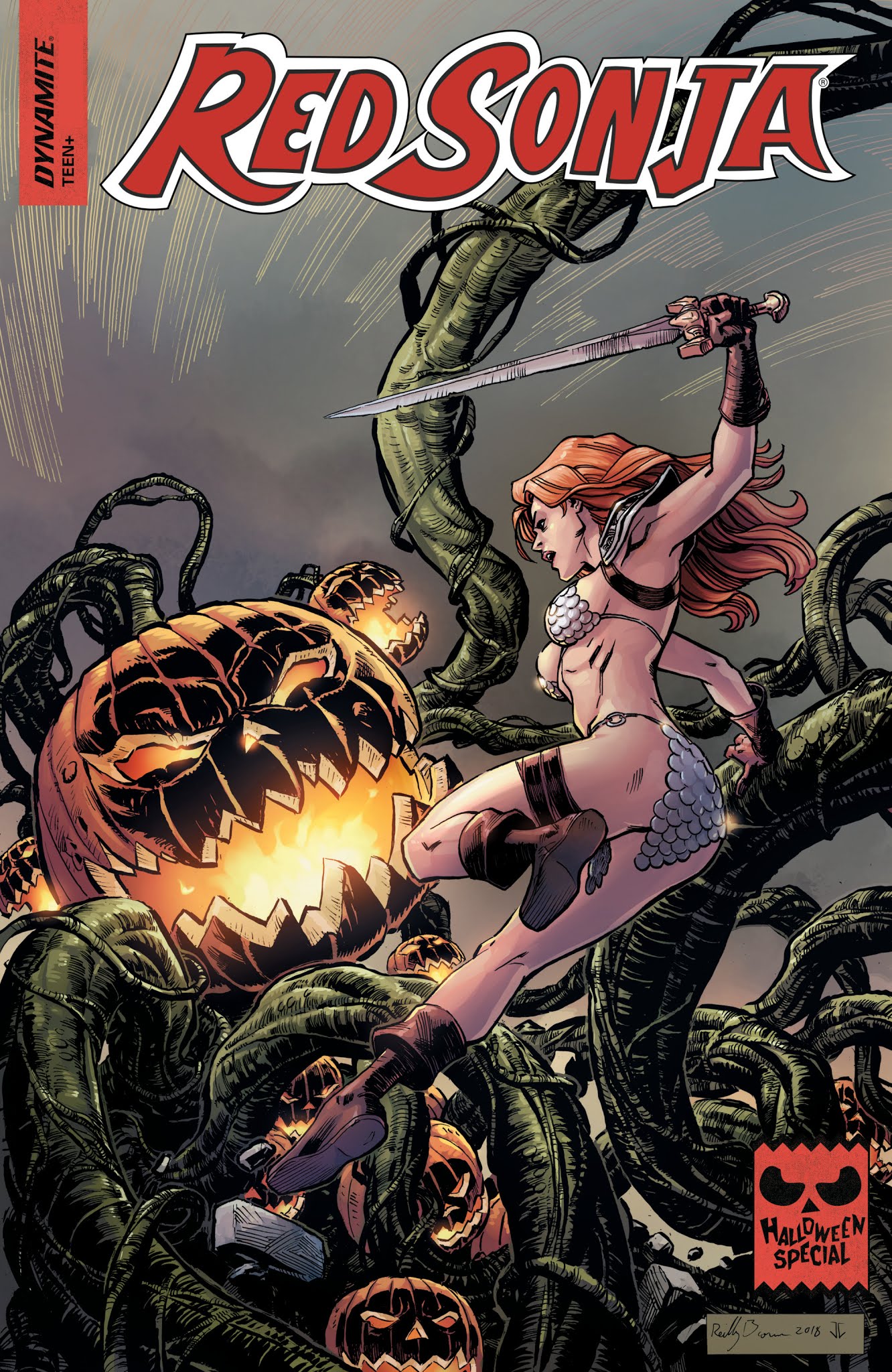 Read online Red Sonja: Halloween Special comic -  Issue # Full - 1