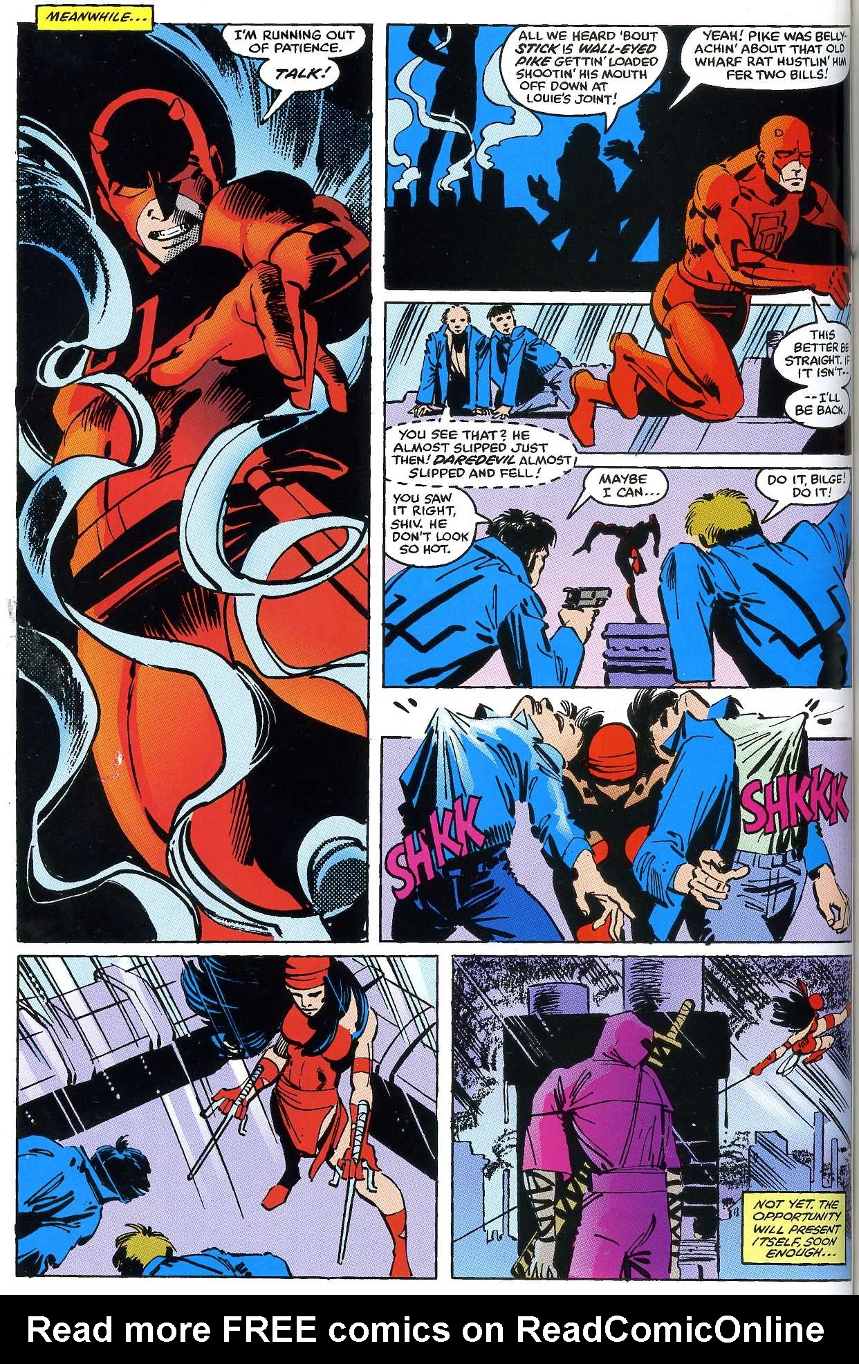 Read online Daredevil Visionaries: Frank Miller comic -  Issue # TPB 2 - 196