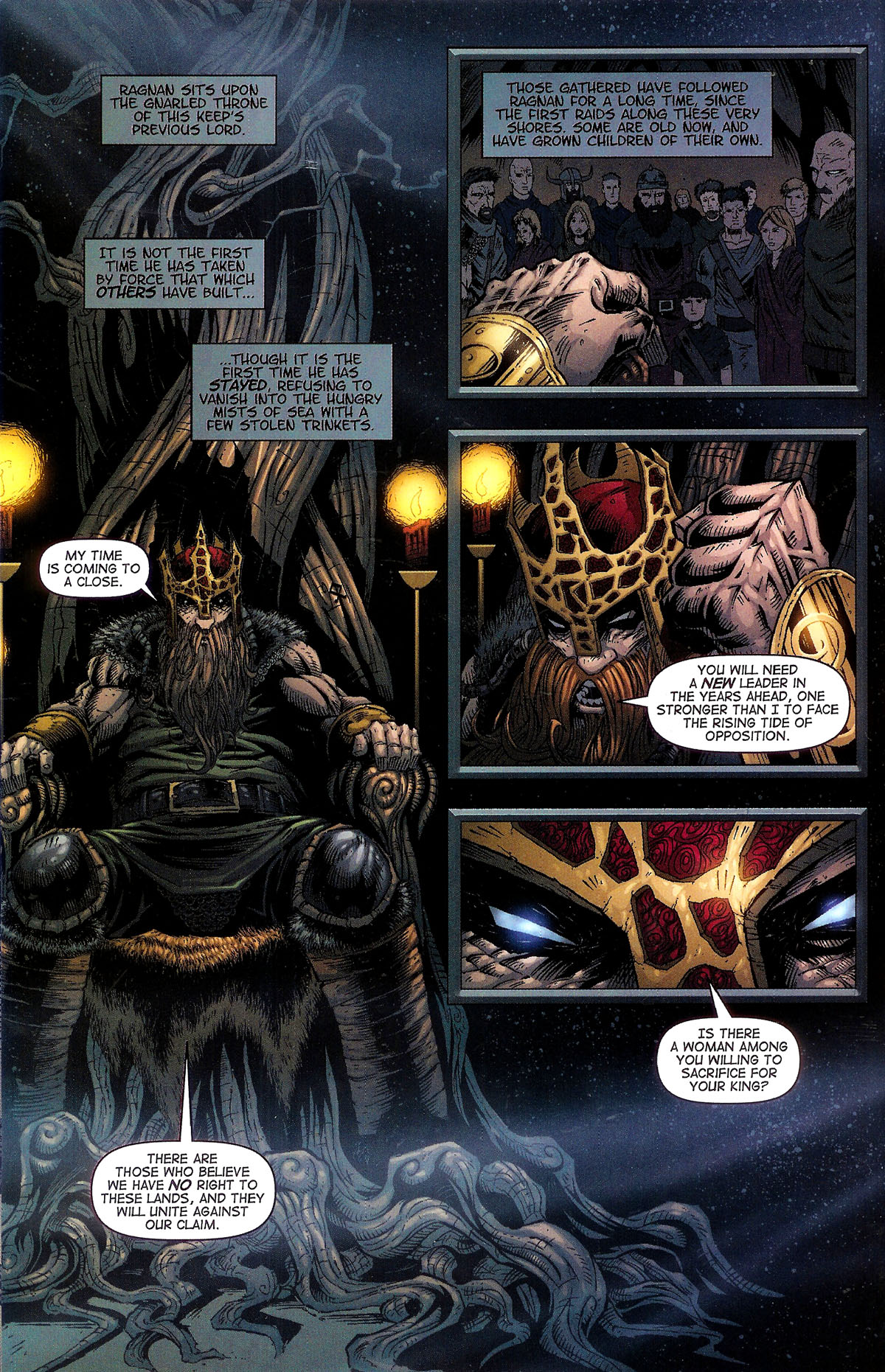 Read online Runes of Ragnan comic -  Issue #4 - 7