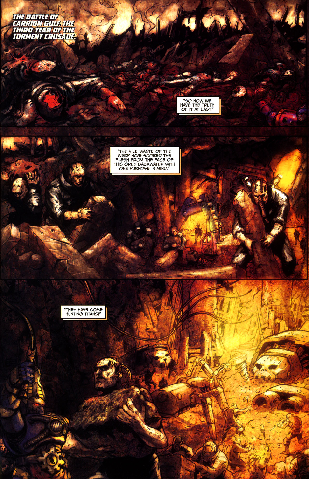 Read online Warhammer 40,000: Damnation Crusade comic -  Issue #5 - 6