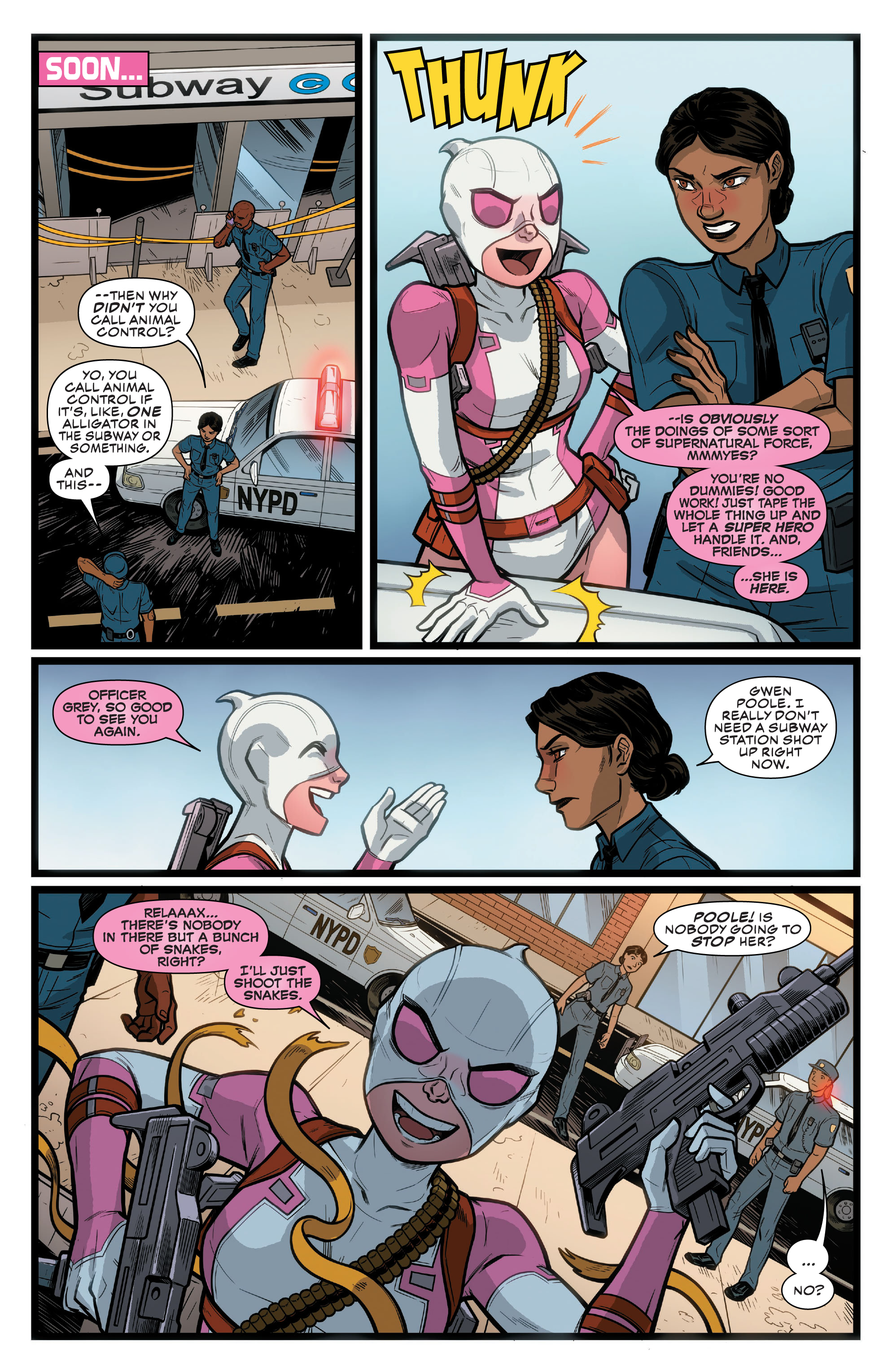 Read online Gwenpool Omnibus comic -  Issue # TPB (Part 7) - 5