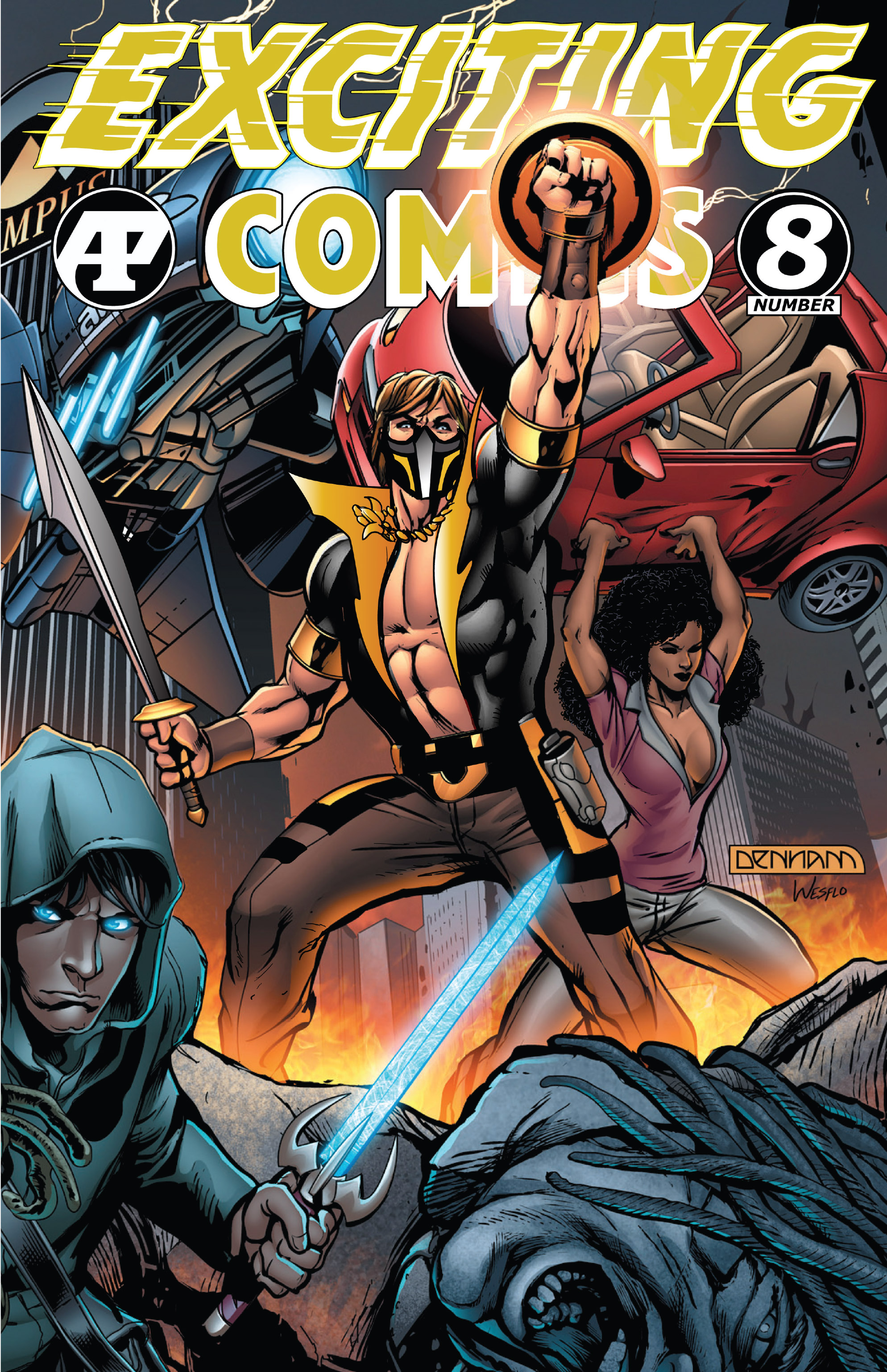 Read online Exciting Comics (2019) comic -  Issue #8 - 1