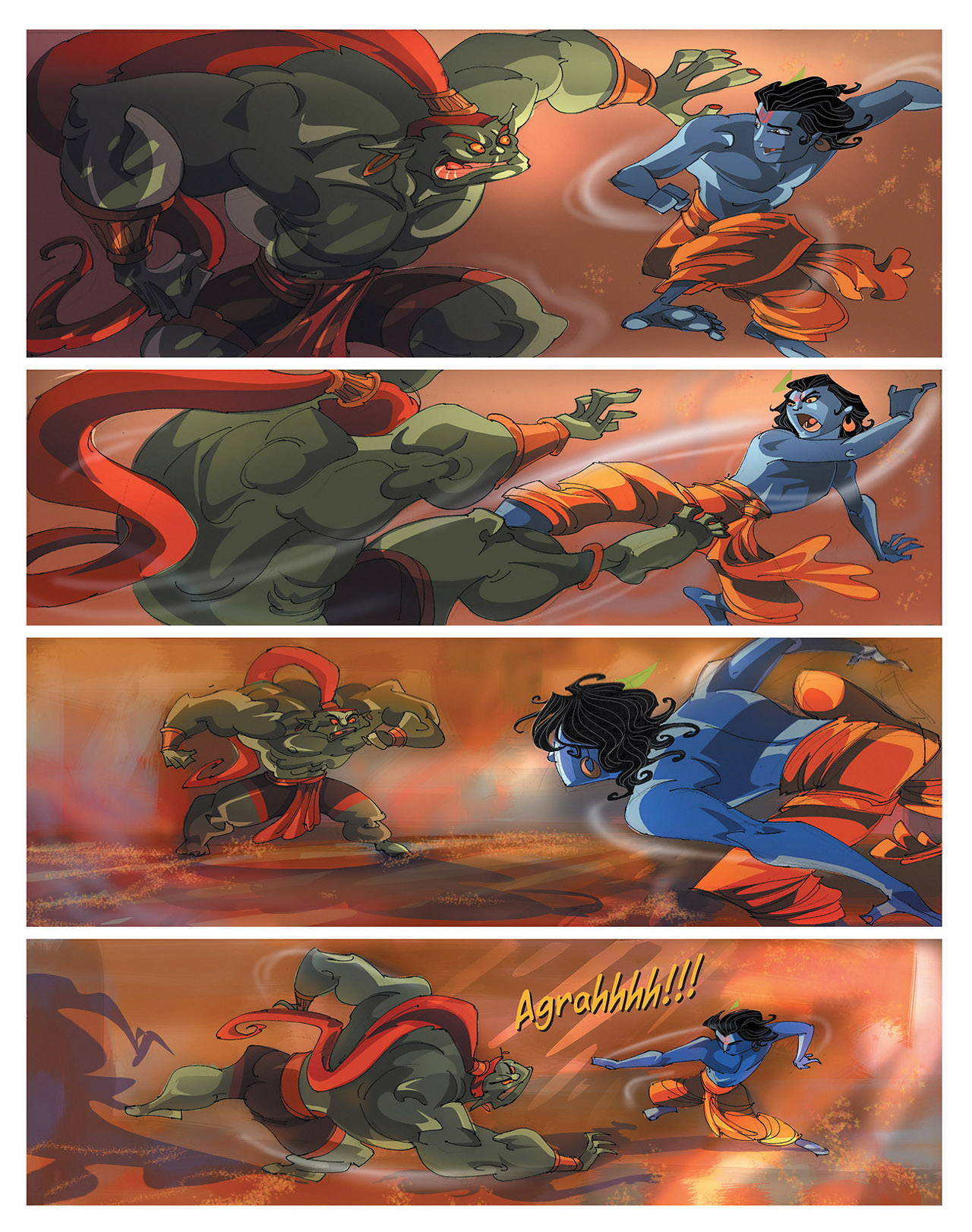 Read online Krishna: A Journey Within comic -  Issue # TPB (Part 1) - 74