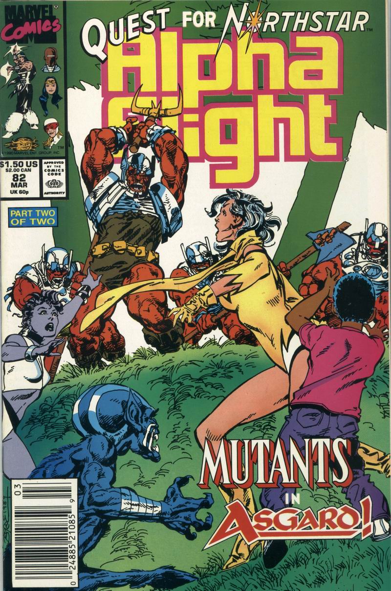 Read online Alpha Flight (1983) comic -  Issue #82 - 1