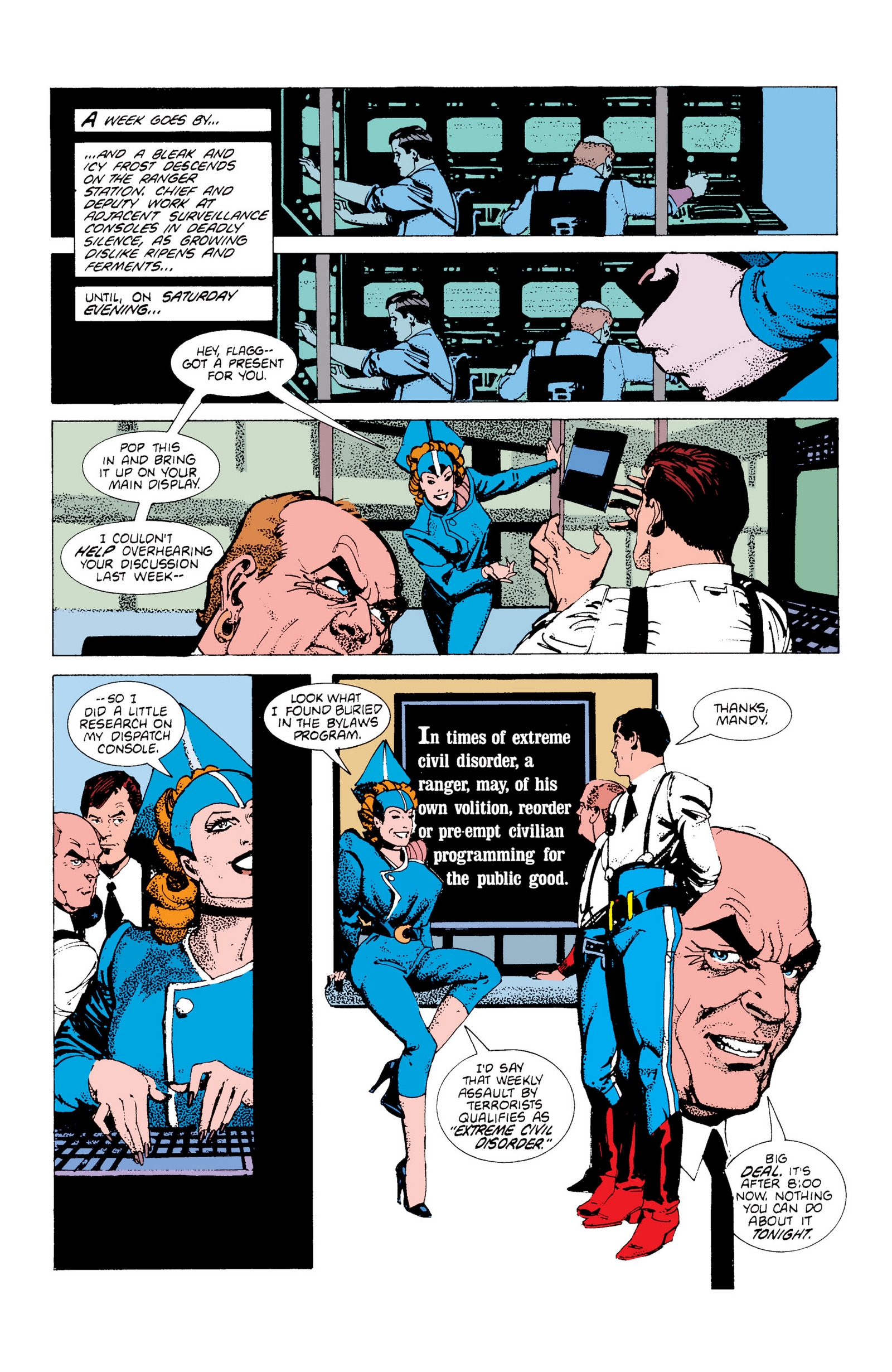 Read online American Flagg! comic -  Issue # _Definitive Collection (Part 1) - 46