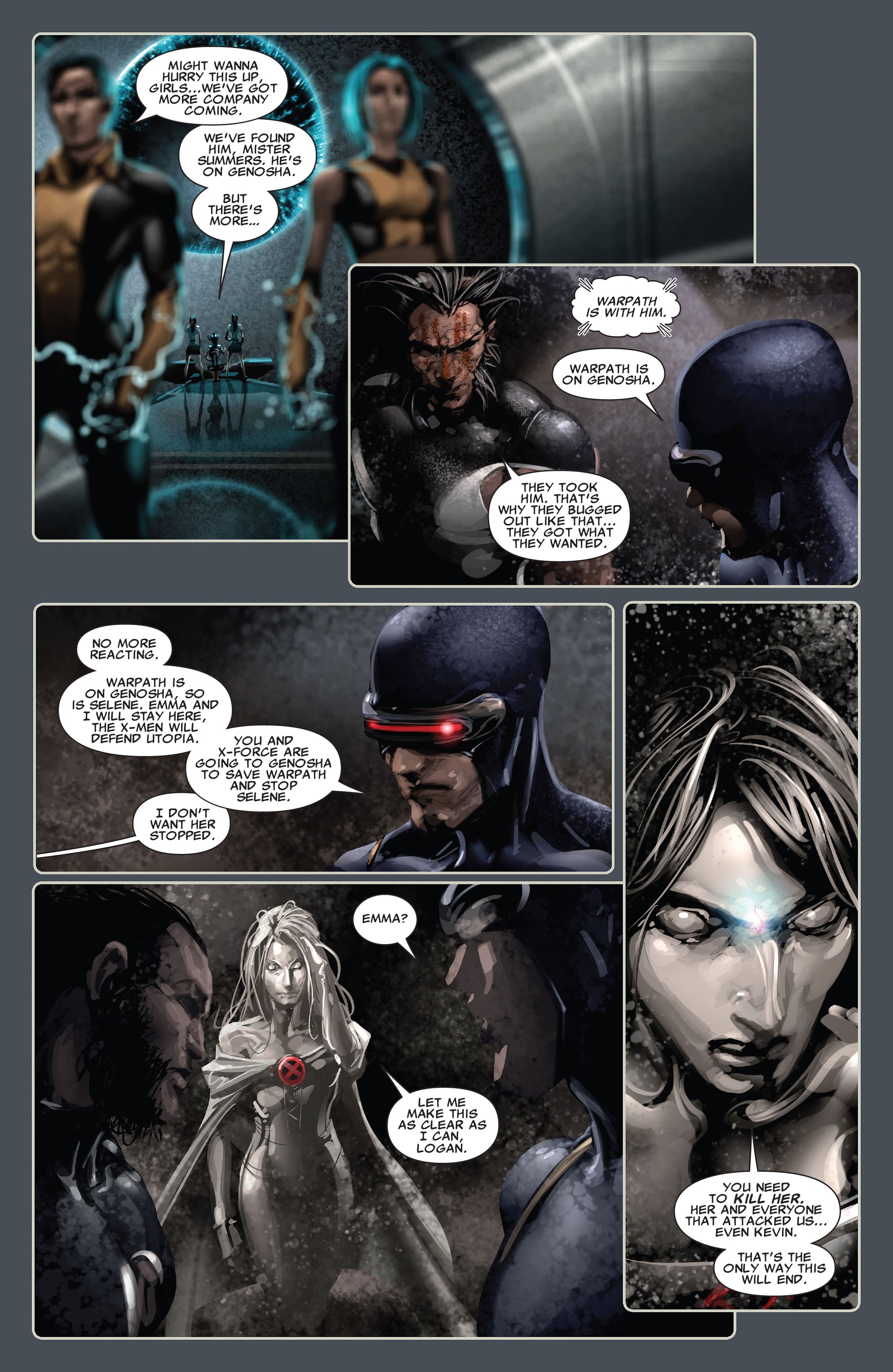 Read online X-Men Milestones: Necrosha comic -  Issue # TPB (Part 1) - 95