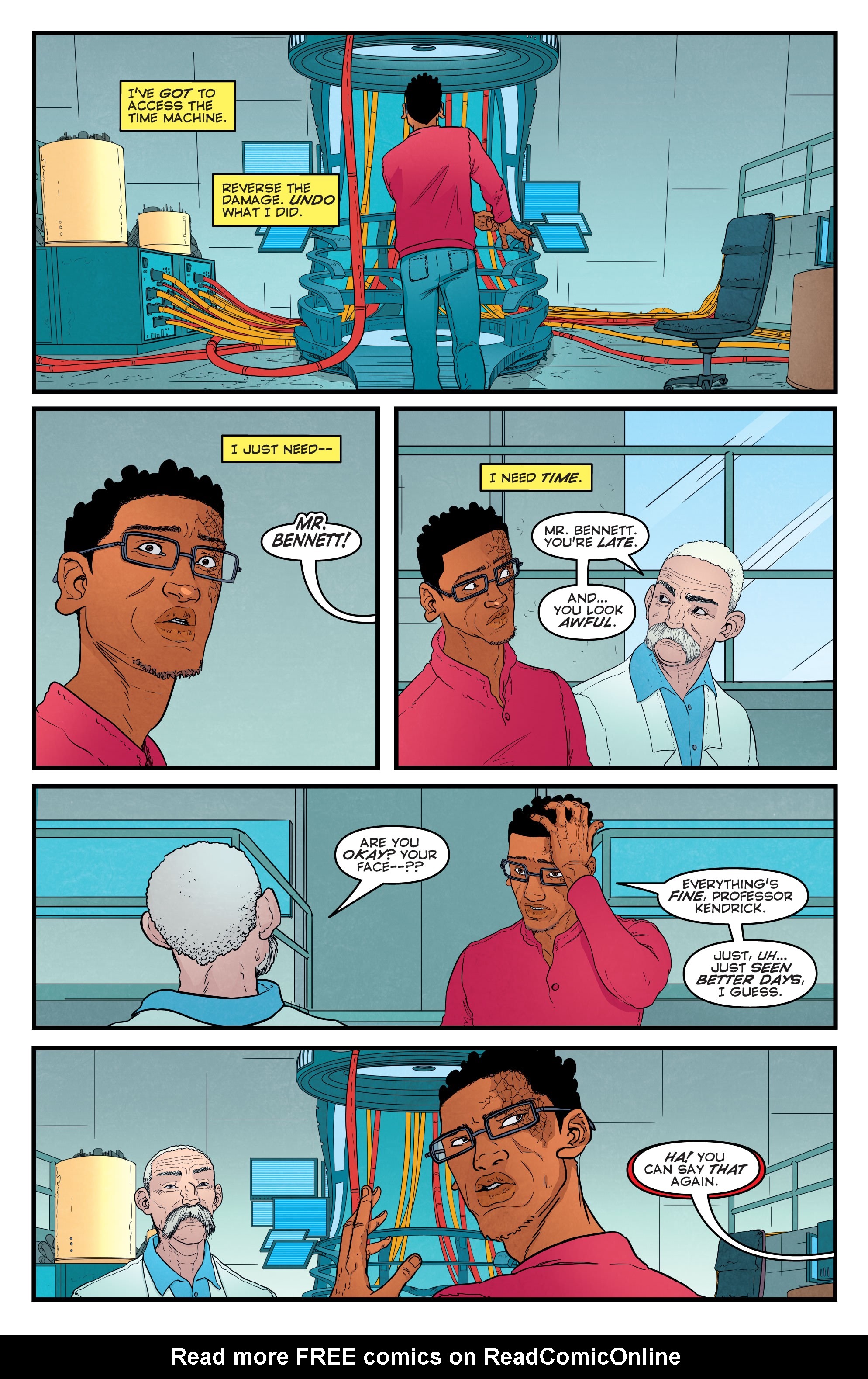 Read online The Man Who Effed Up Time comic -  Issue #2 - 8