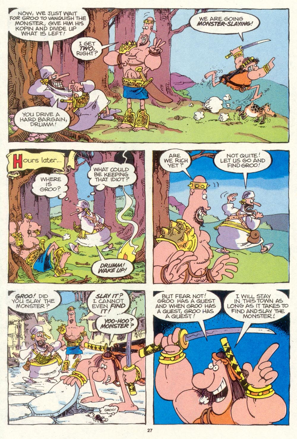 Read online Sergio Aragonés Groo the Wanderer comic -  Issue #89 - 28