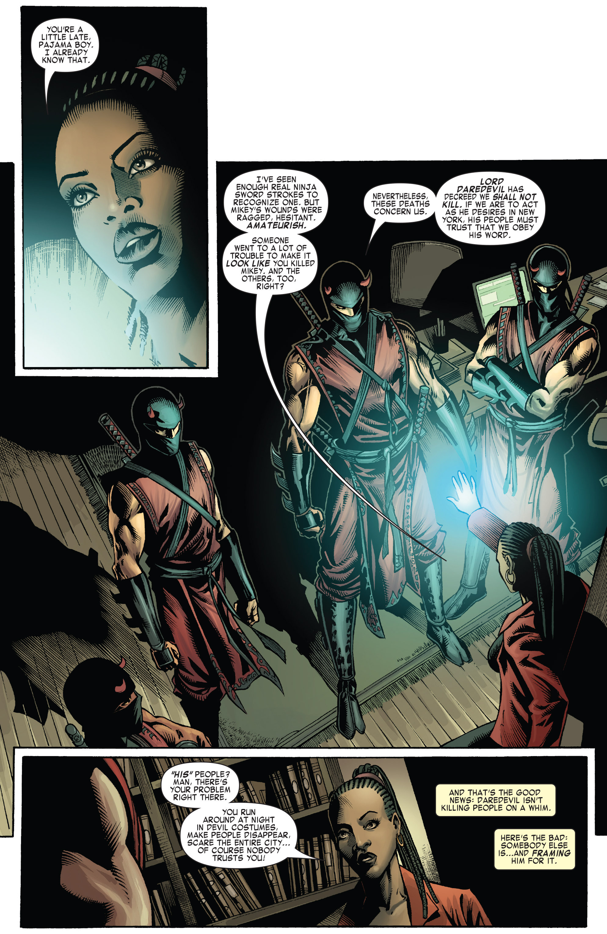 Read online Shadowland: Blood on the Streets comic -  Issue #2 - 14