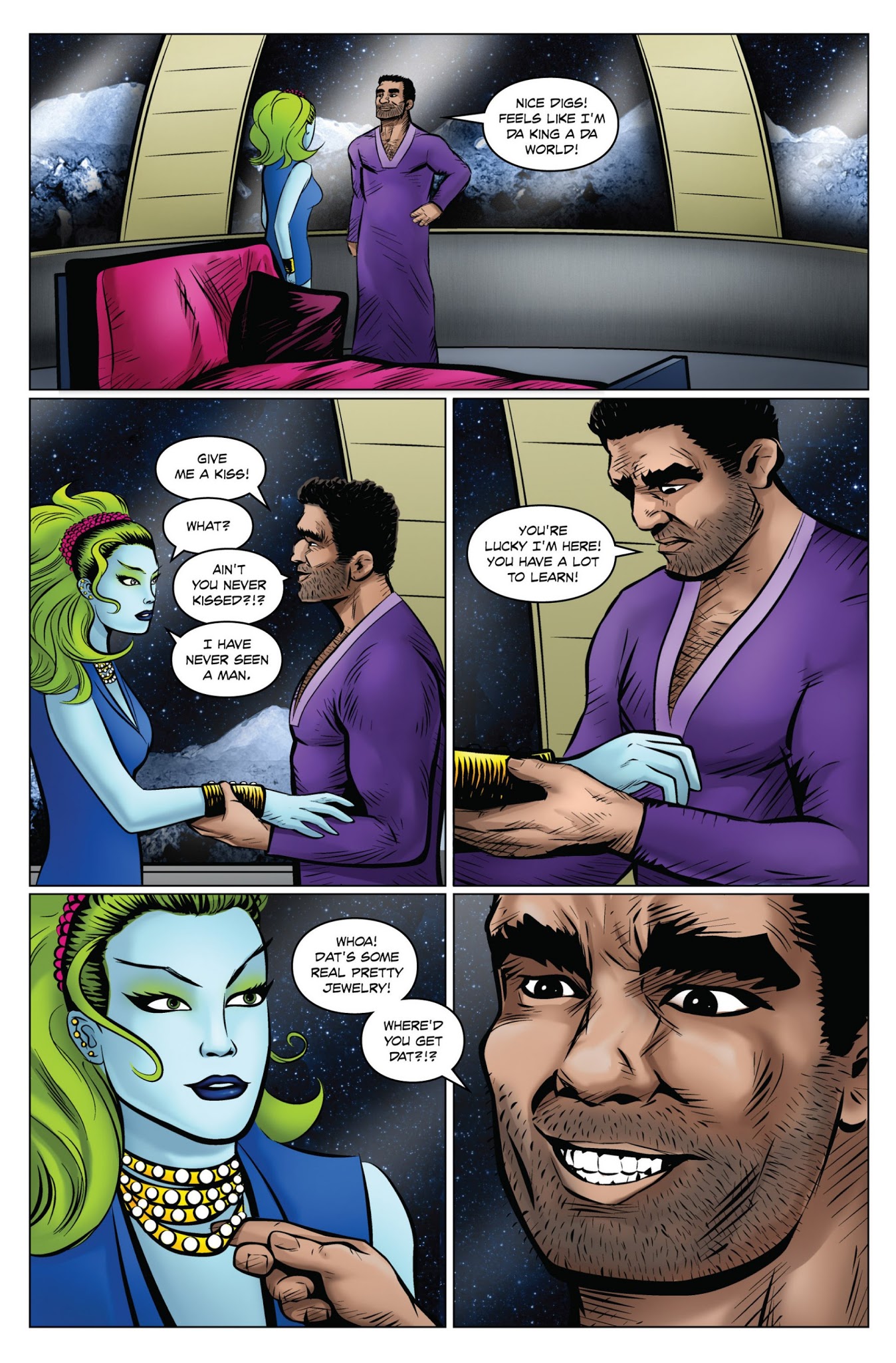 Read online Space Women Beyond the Stratosphere comic -  Issue # TPB - 46