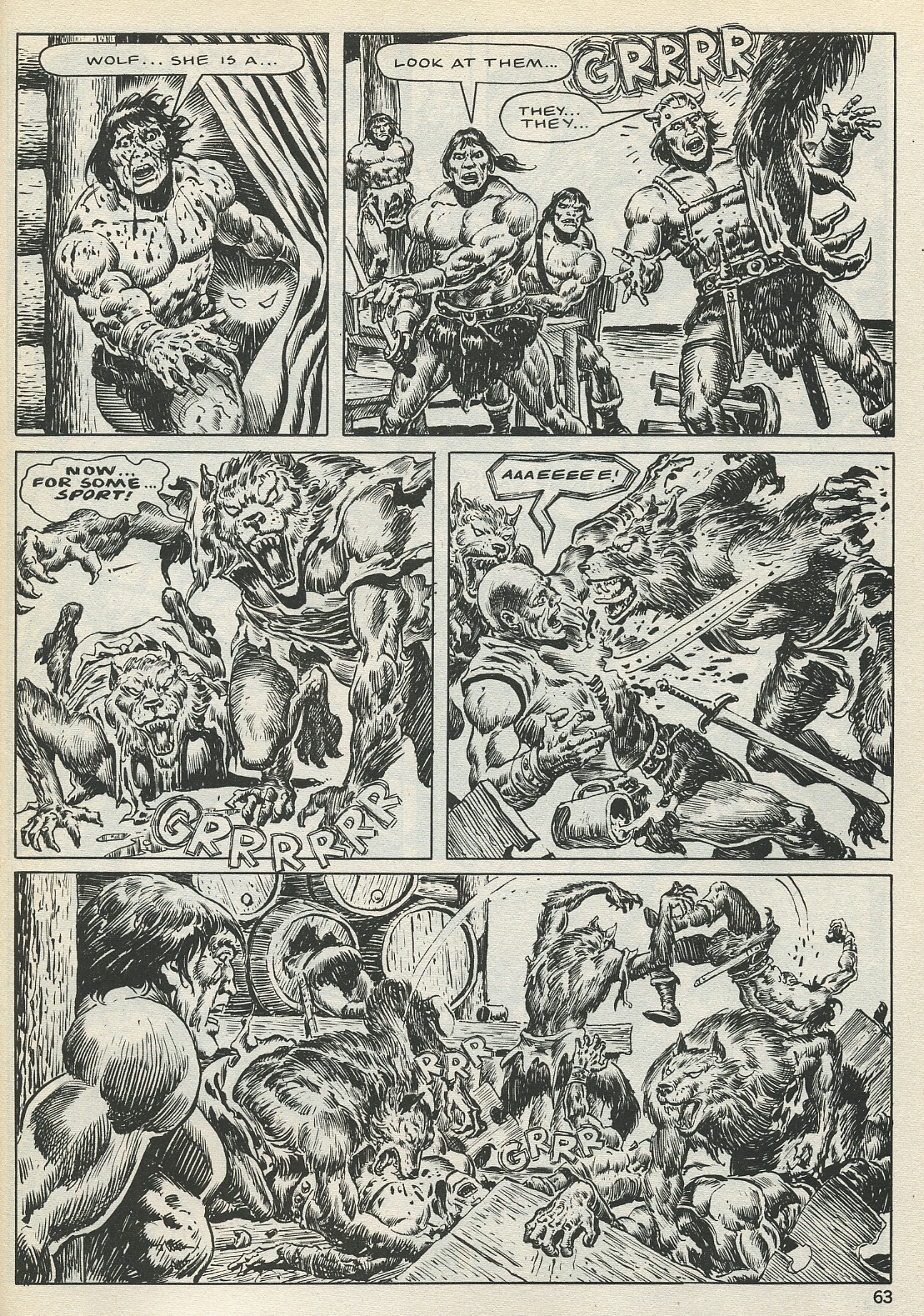 Read online The Savage Sword Of Conan comic -  Issue #128 - 62