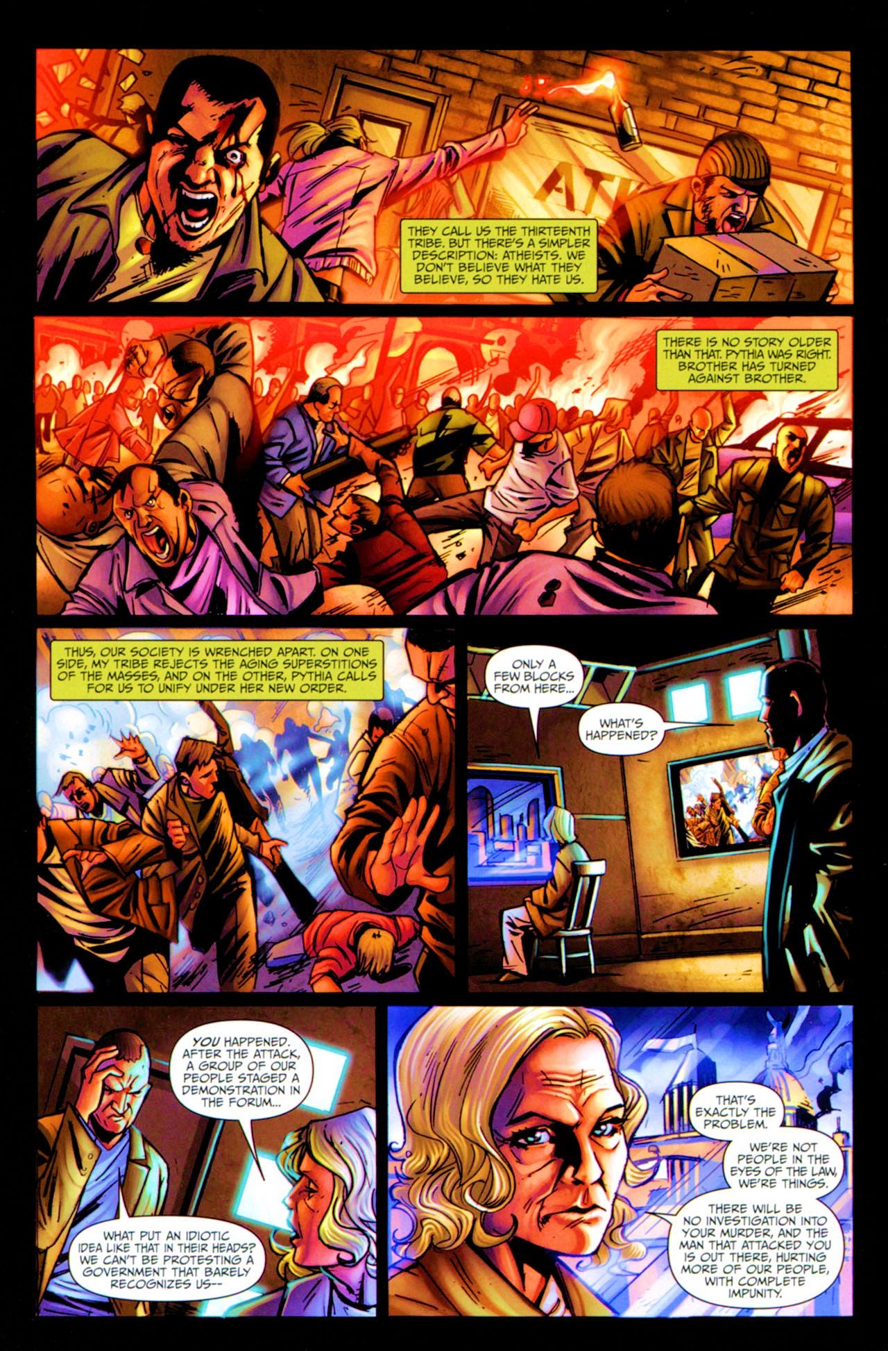 Read online Battlestar Galactica: The Final Five comic -  Issue #1 - 12