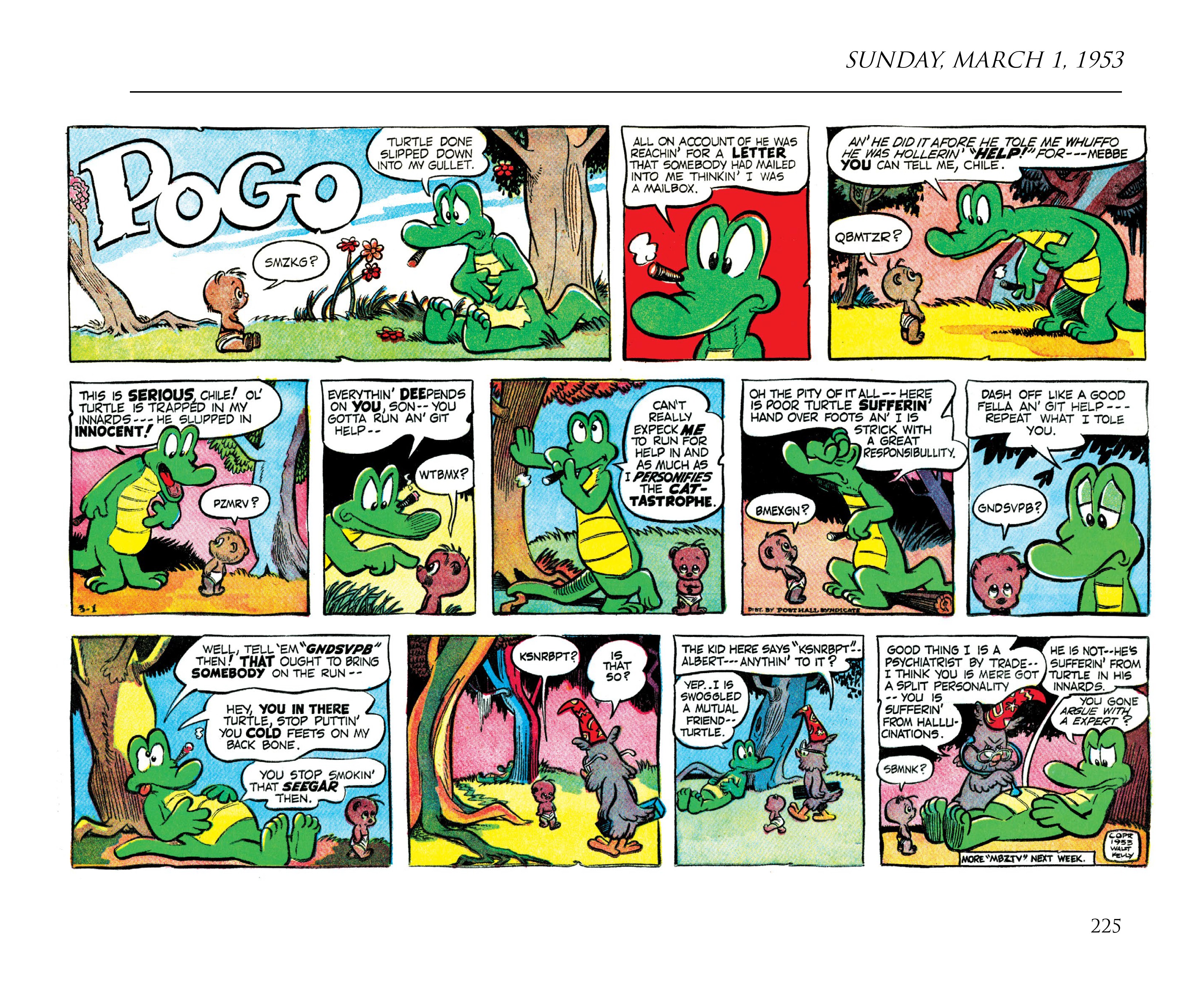 Read online Pogo by Walt Kelly: The Complete Syndicated Comic Strips comic -  Issue # TPB 3 (Part 3) - 37