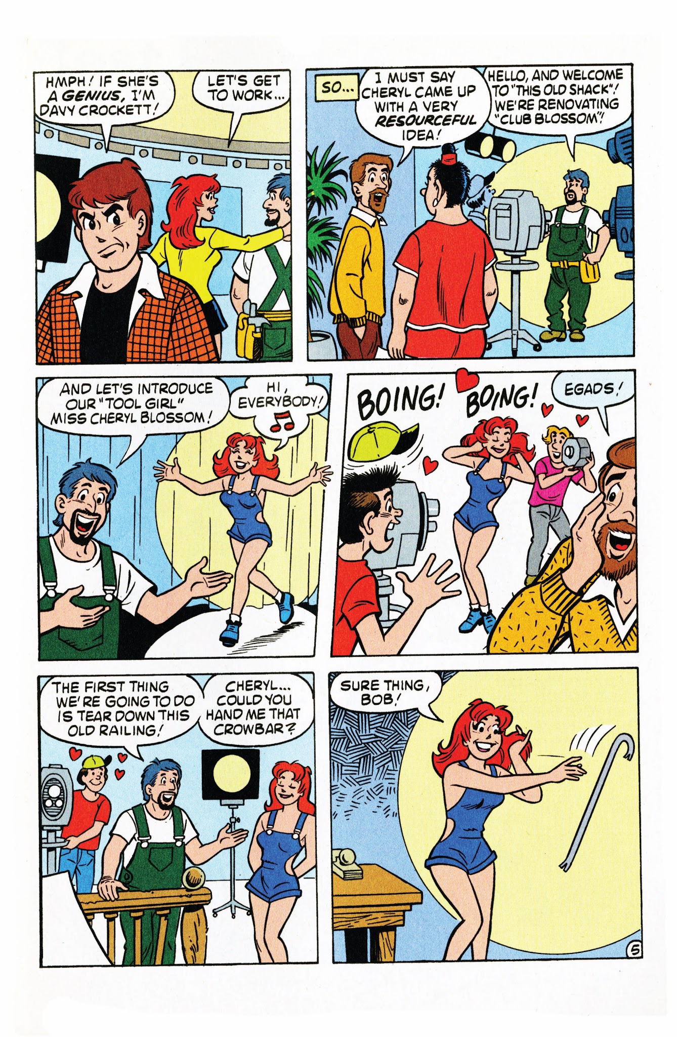 Read online Cheryl Blossom comic -  Issue #3 - 6