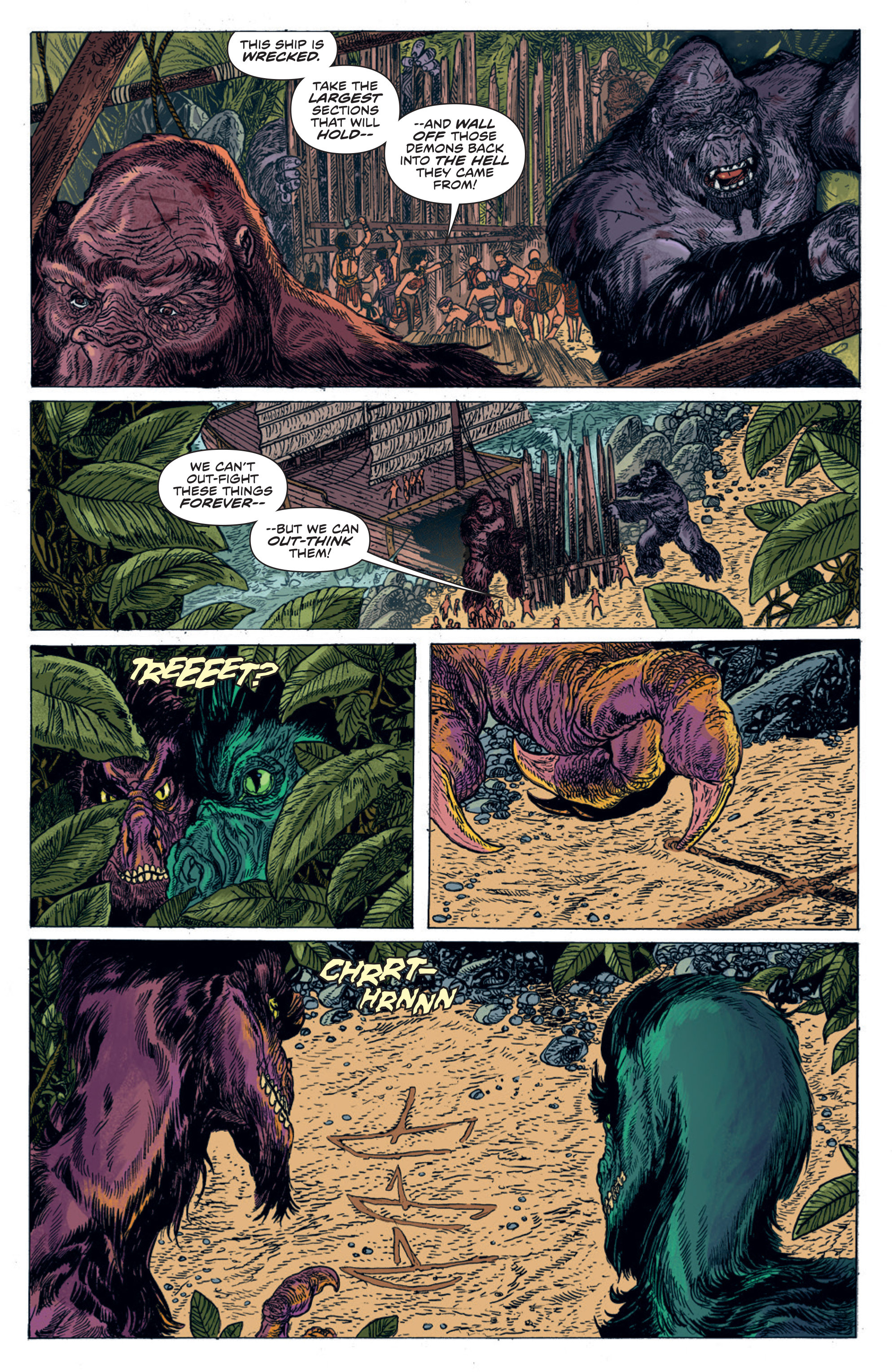 Read online Kong Of Skull Island comic -  Issue #4 - 9