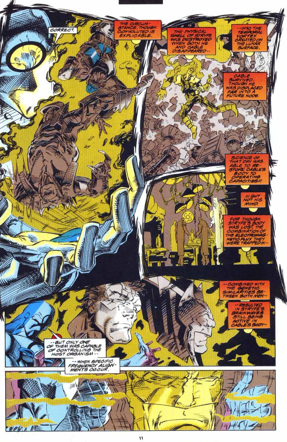 Read online Cable (1993) comic -  Issue #8 - 11