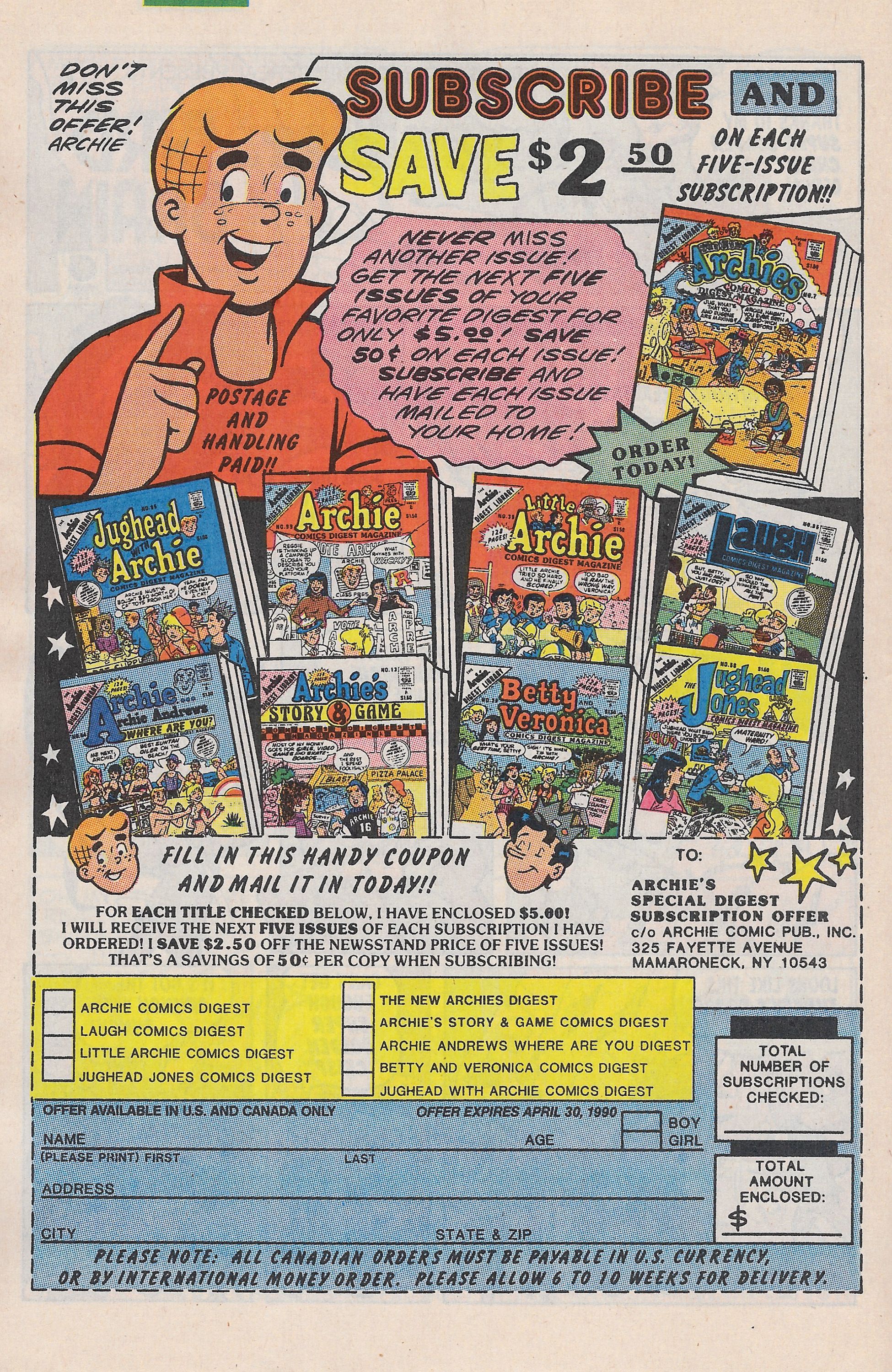 Read online Archie's Pals 'N' Gals (1952) comic -  Issue #212 - 10