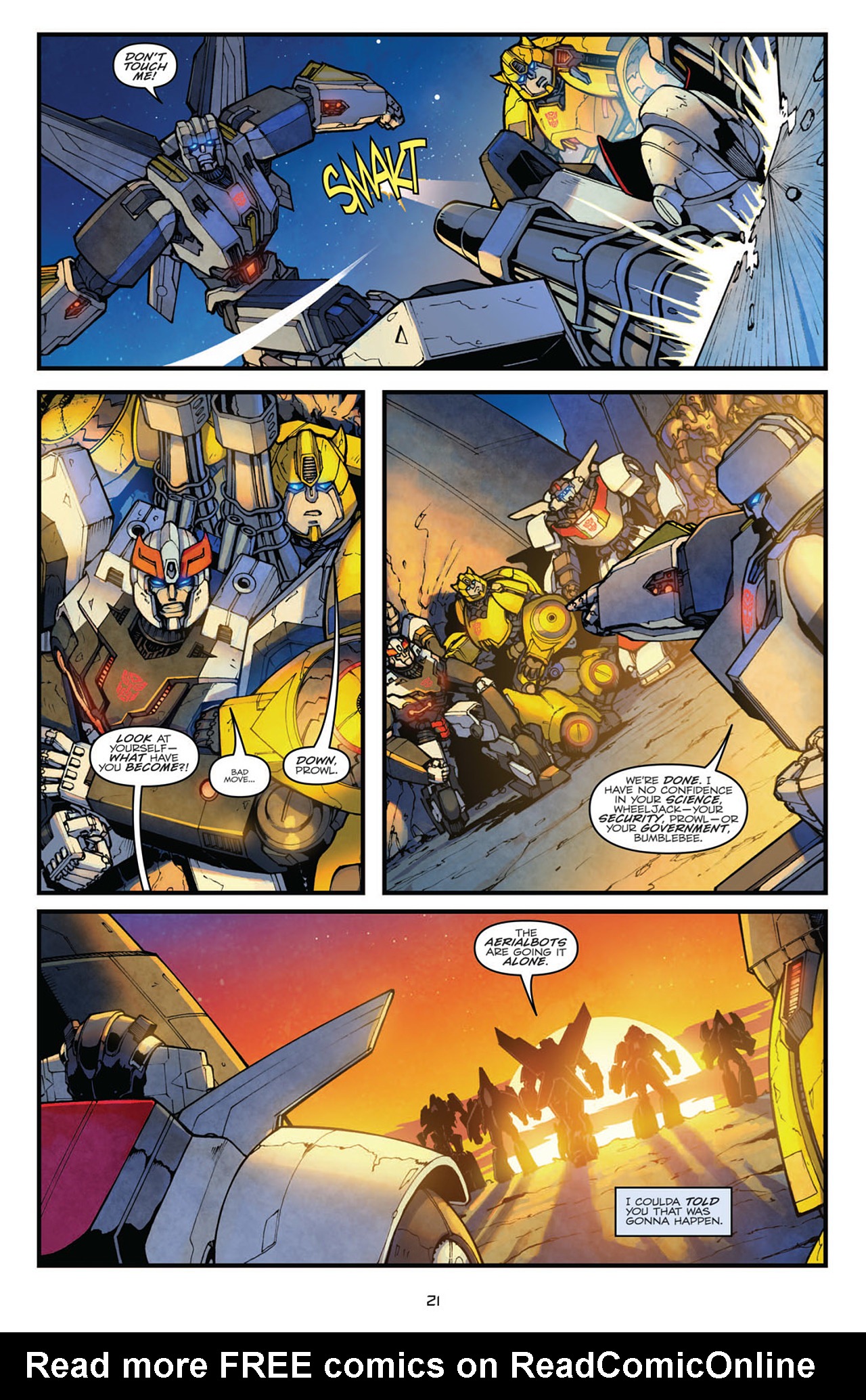 Read online Transformers: Robots In Disguise (2012) comic -  Issue #3 - 24