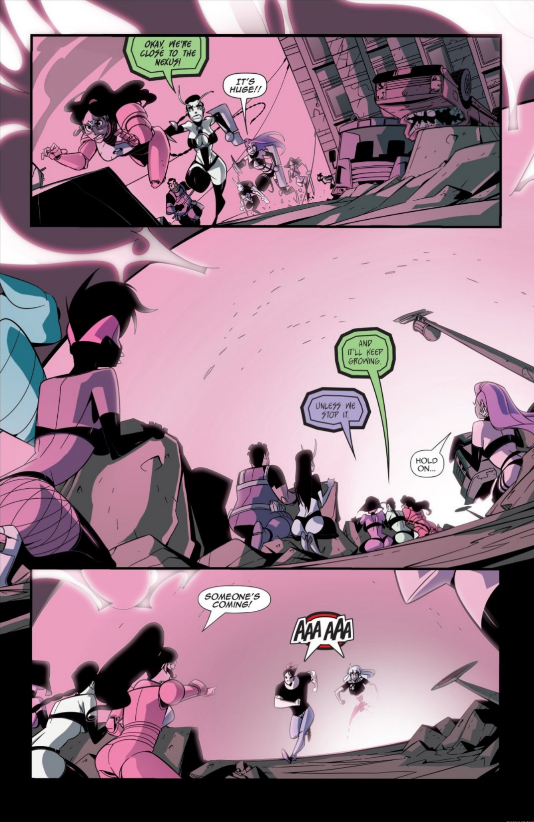 Read online Vampblade Season 4 comic -  Issue #9 - 18