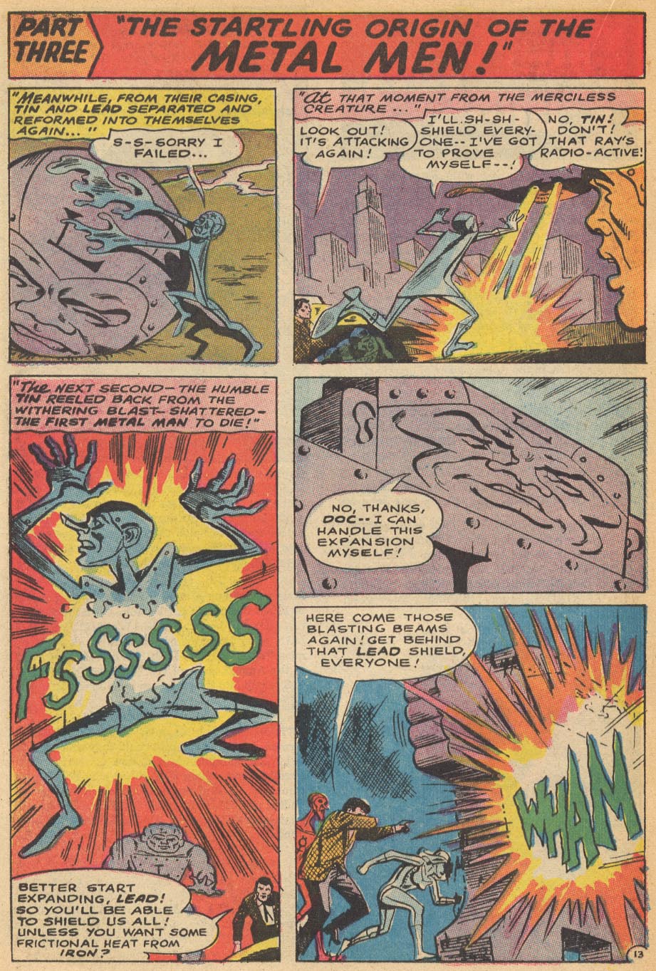 Read online Metal Men (1963) comic -  Issue #27 - 19