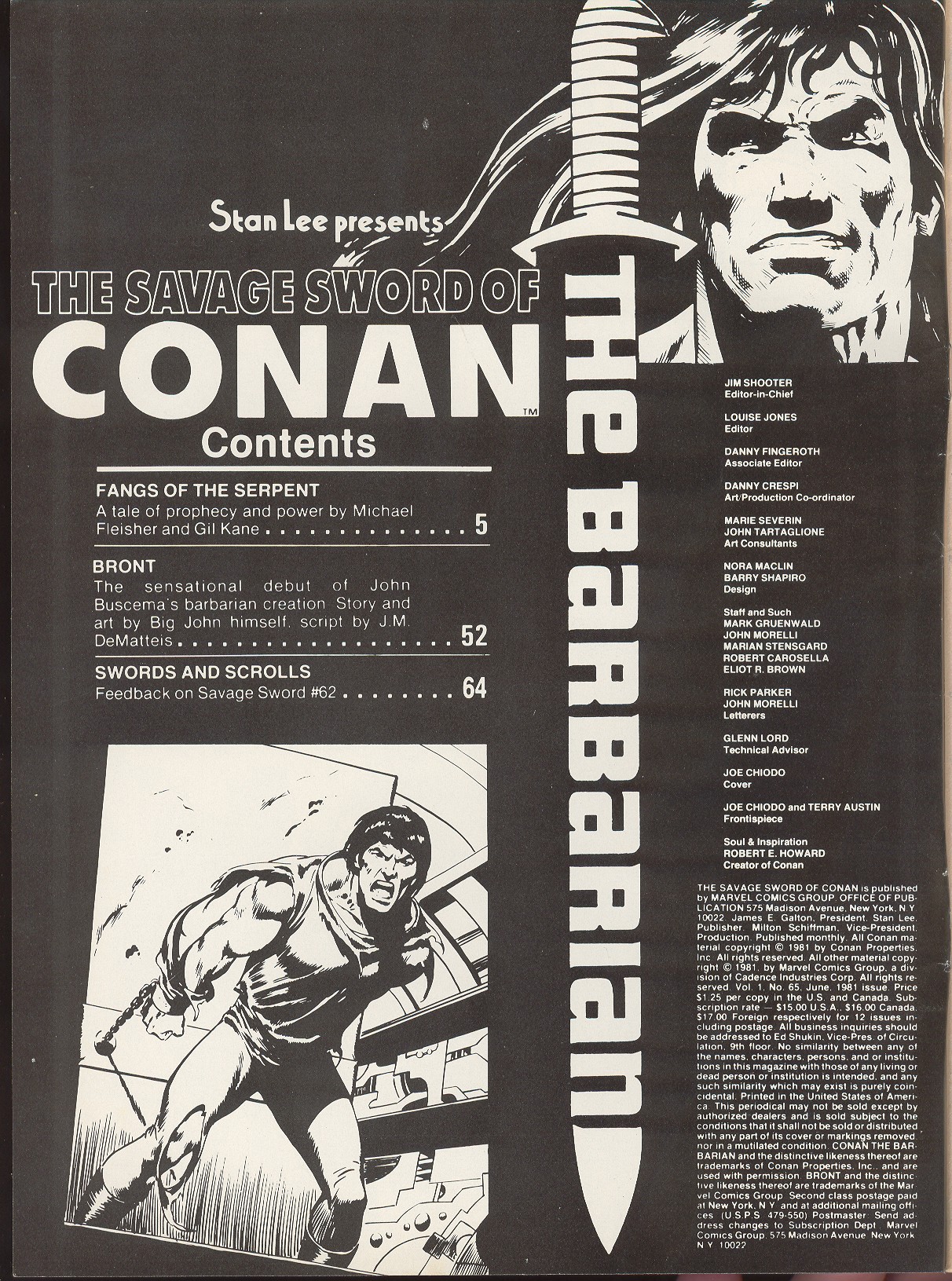 Read online The Savage Sword Of Conan comic -  Issue #65 - 2