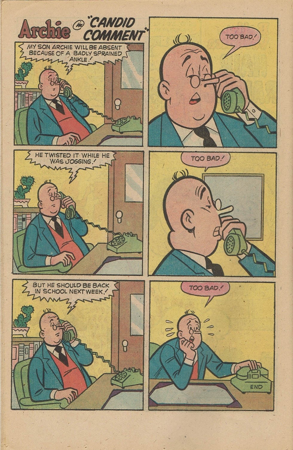Read online Archie's Joke Book Magazine comic -  Issue #211 - 14