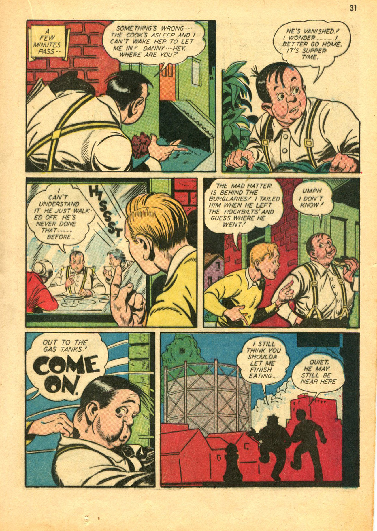 Read online Shadow Comics comic -  Issue #30 - 31