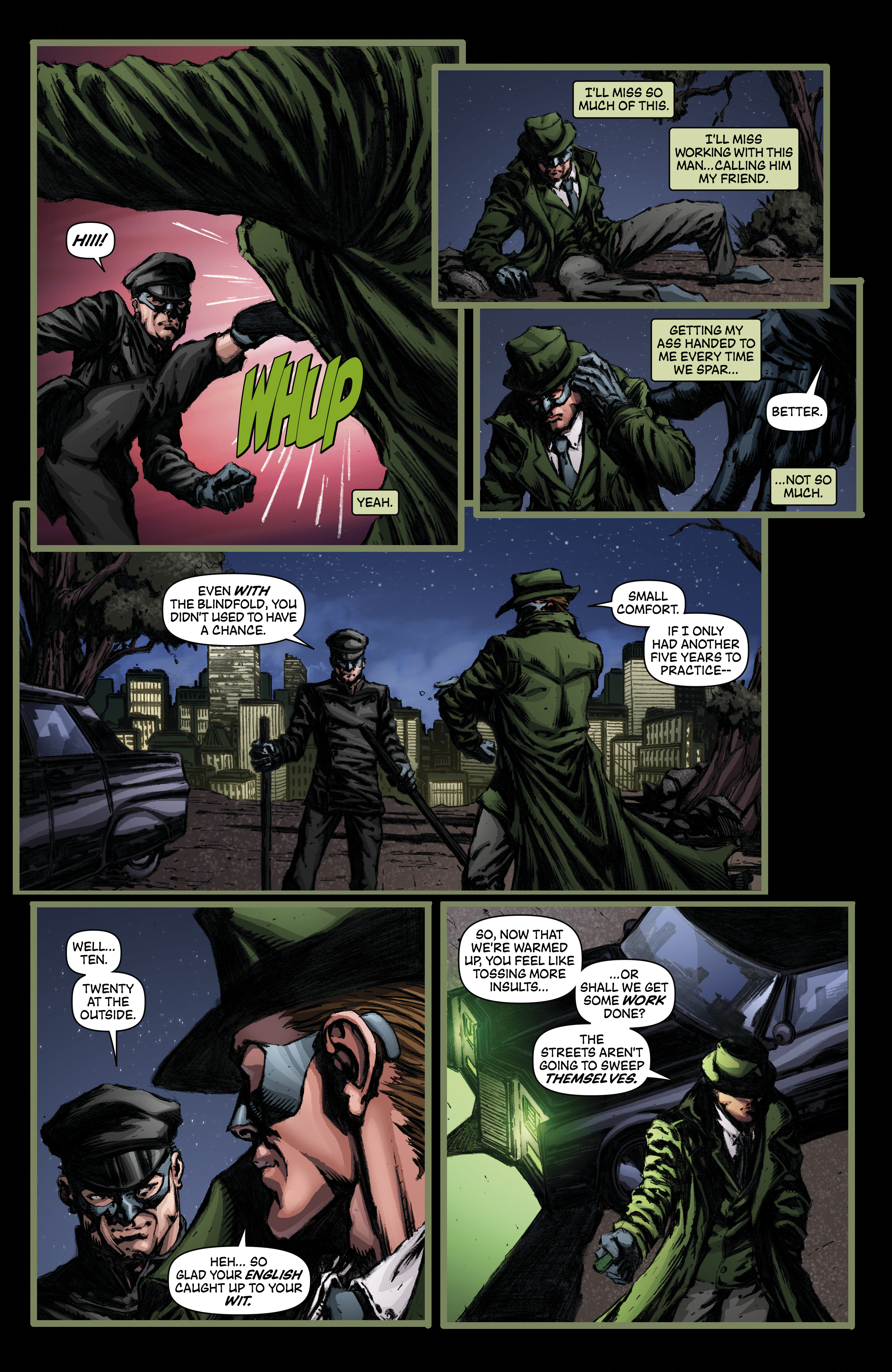 Read online Green Hornet: Blood Ties comic -  Issue #1 - 6