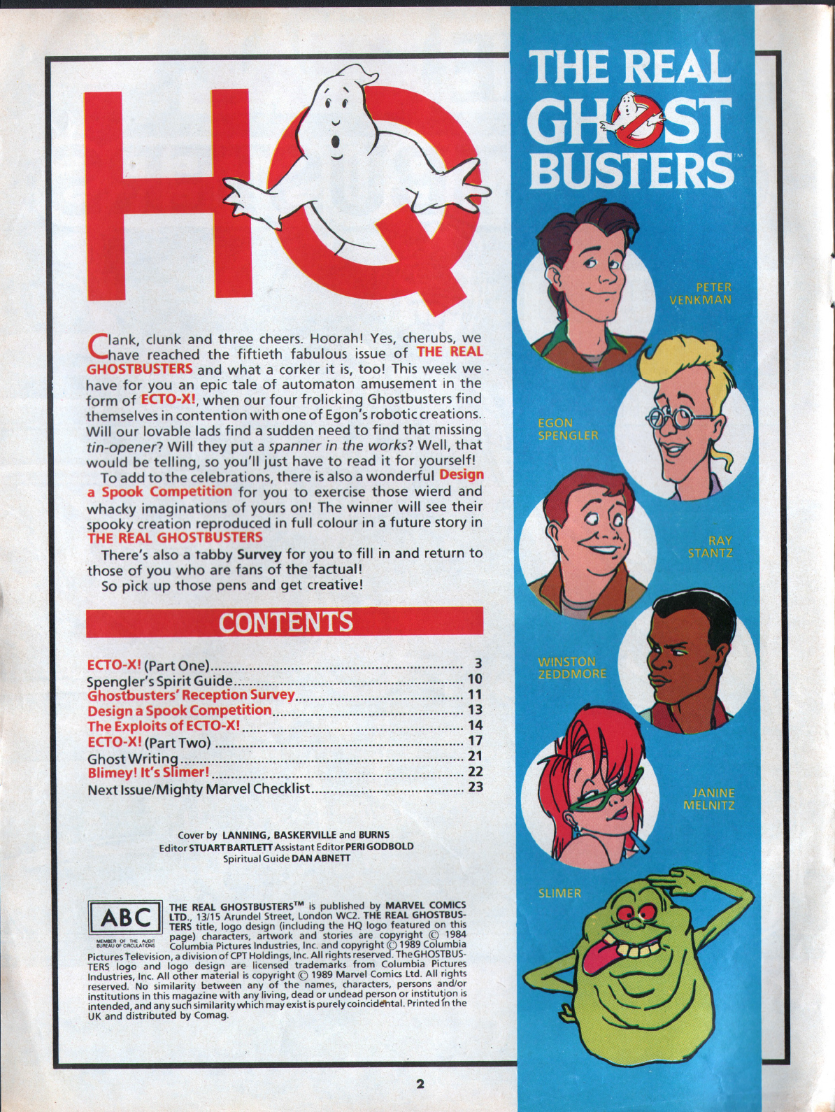 Read online The Real Ghostbusters comic -  Issue #50 - 2