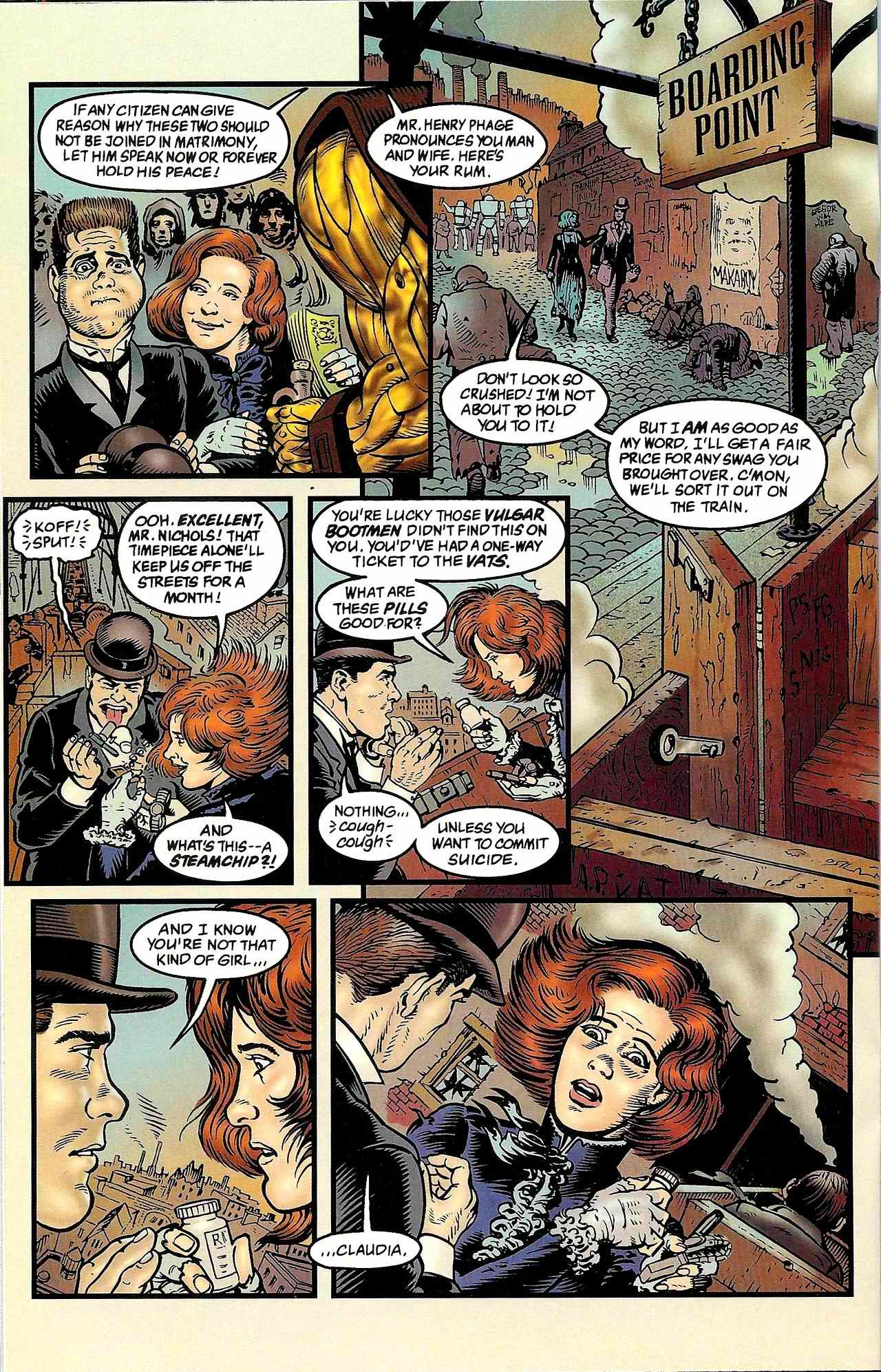 Read online Neil Gaiman's Teknophage comic -  Issue #1 - 19