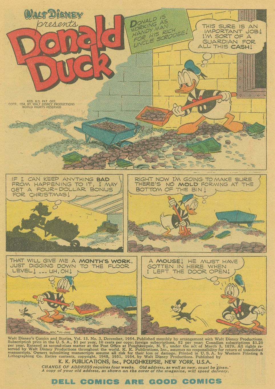 Read online Walt Disney's Comics and Stories comic -  Issue #171 - 3