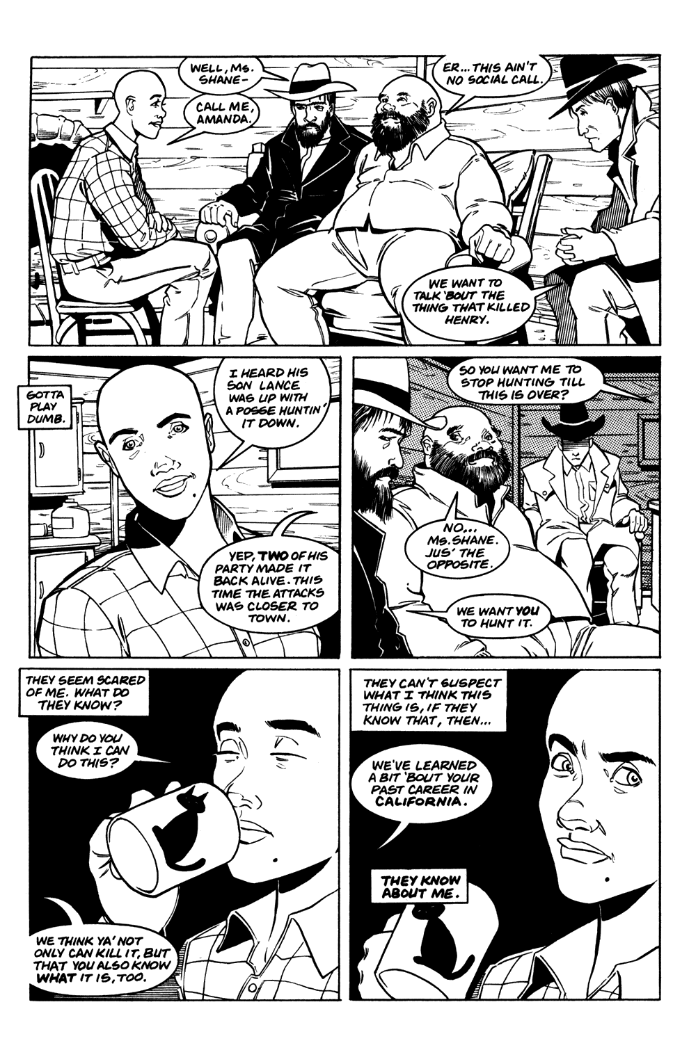 Read online Amanda & Gunn comic -  Issue #1 - 16