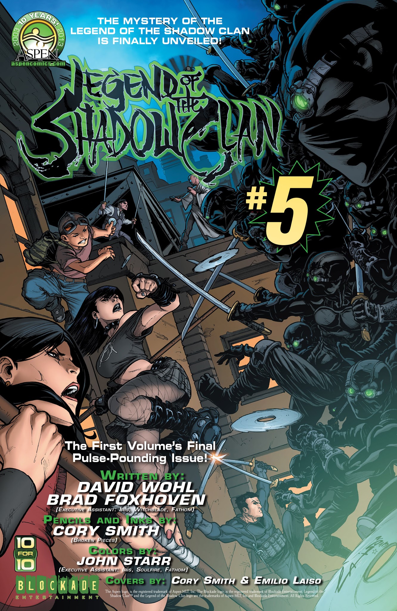 Read online Legend of the Shadow Clan comic -  Issue #4 - 25