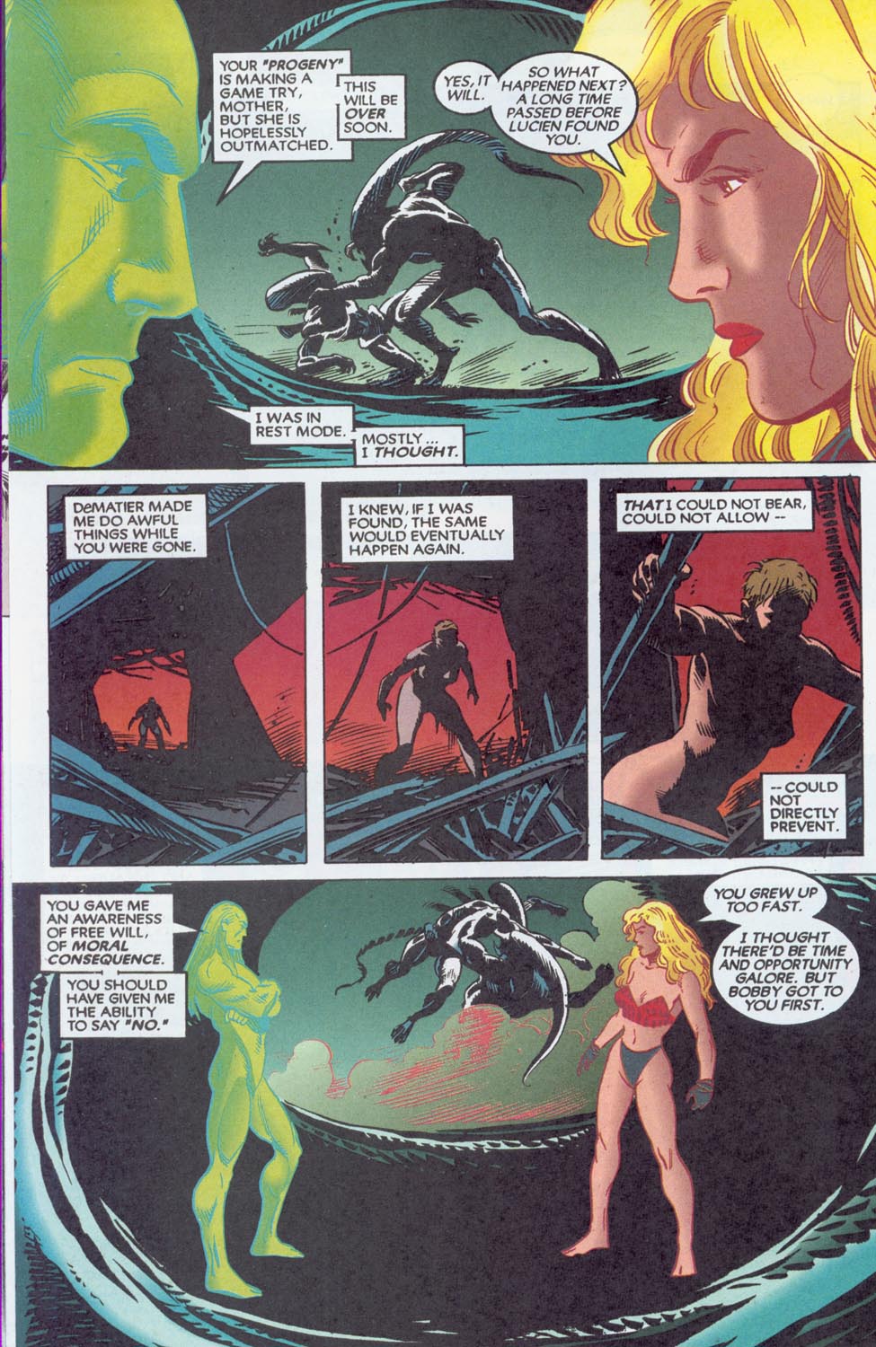 Read online Aliens/Predator: The Deadliest of the Species comic -  Issue #12 - 20