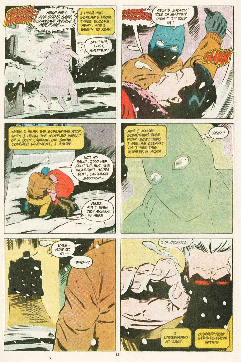 Read online Justice (1986) comic -  Issue #9 - 13