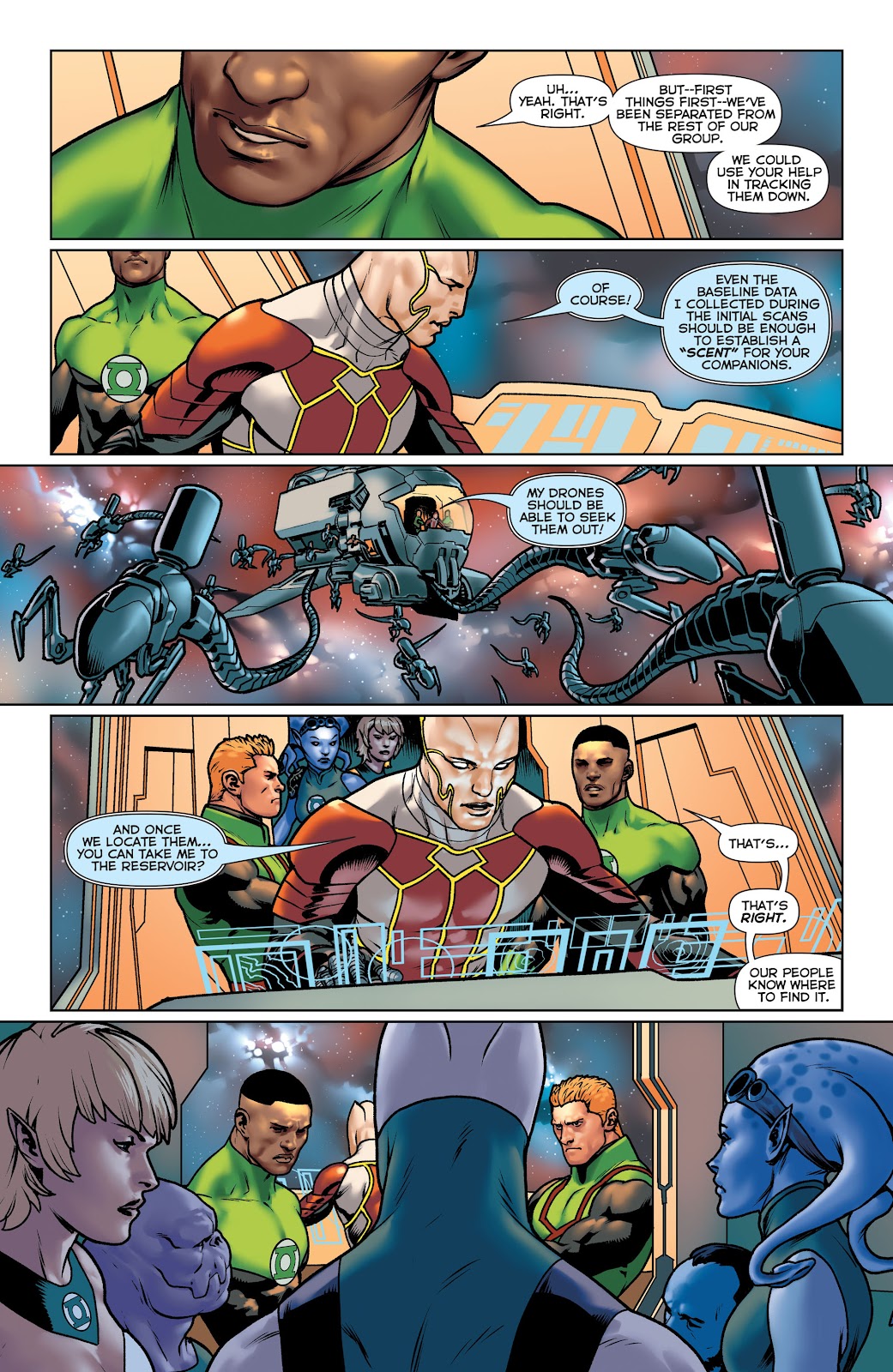 Green Lantern: Lost Army issue 3 - Page 14