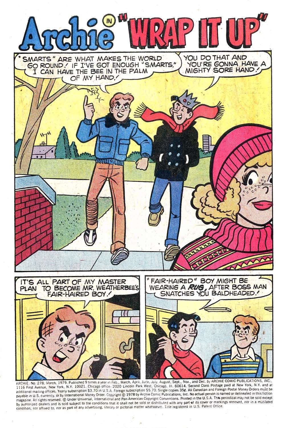 Read online Archie (1960) comic -  Issue #278 - 3