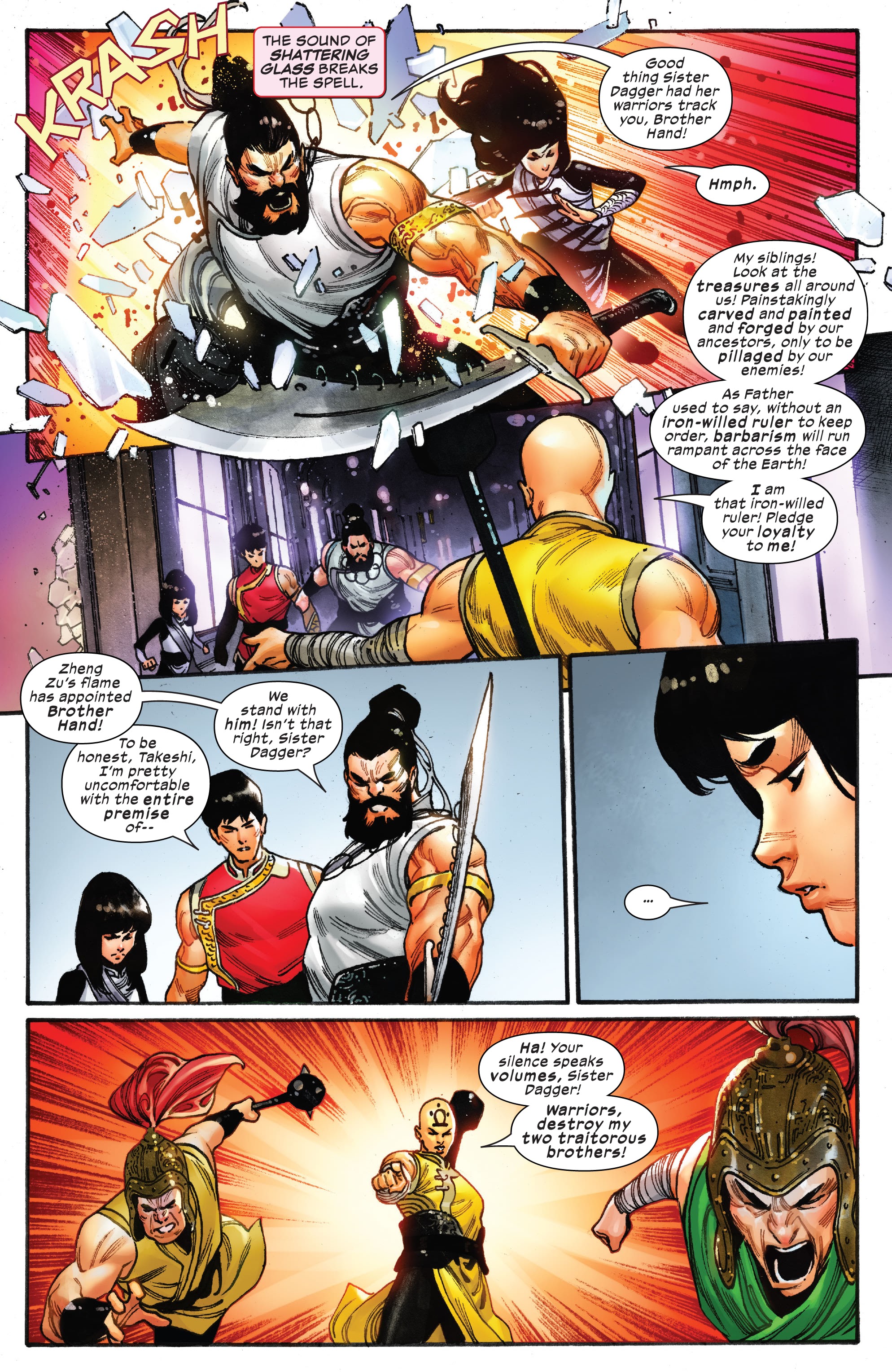 Read online Shang-Chi (2020) comic -  Issue #3 - 17