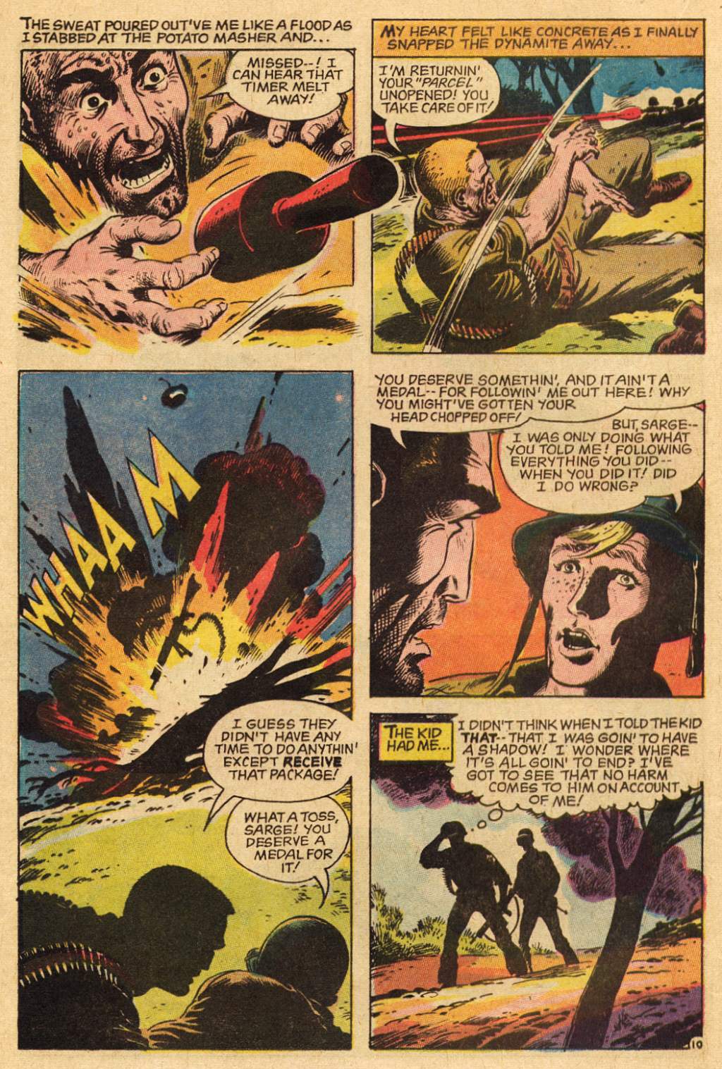 Read online Our Army at War (1952) comic -  Issue #187 - 16