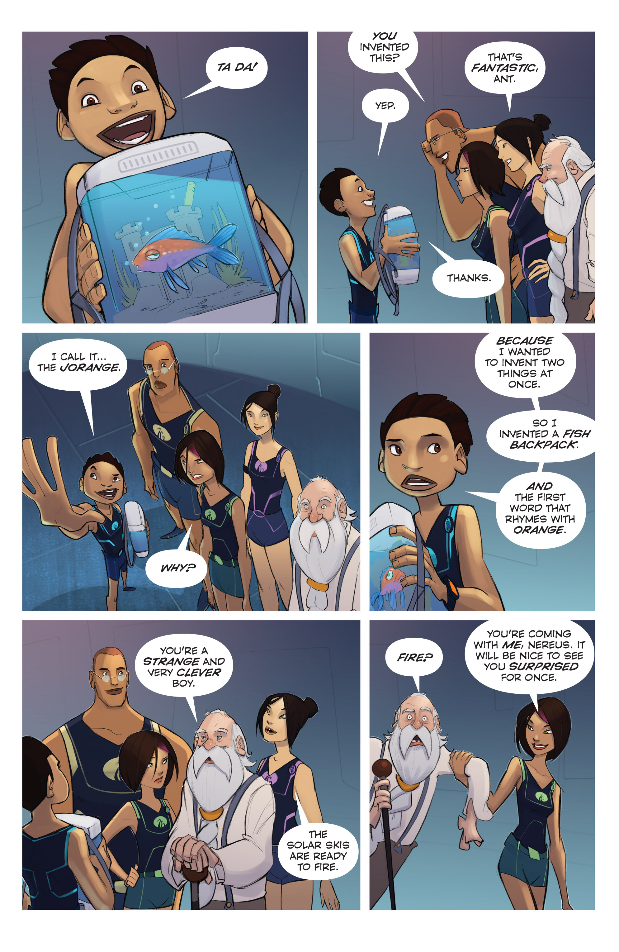 Read online The Deep comic -  Issue #4 - 14