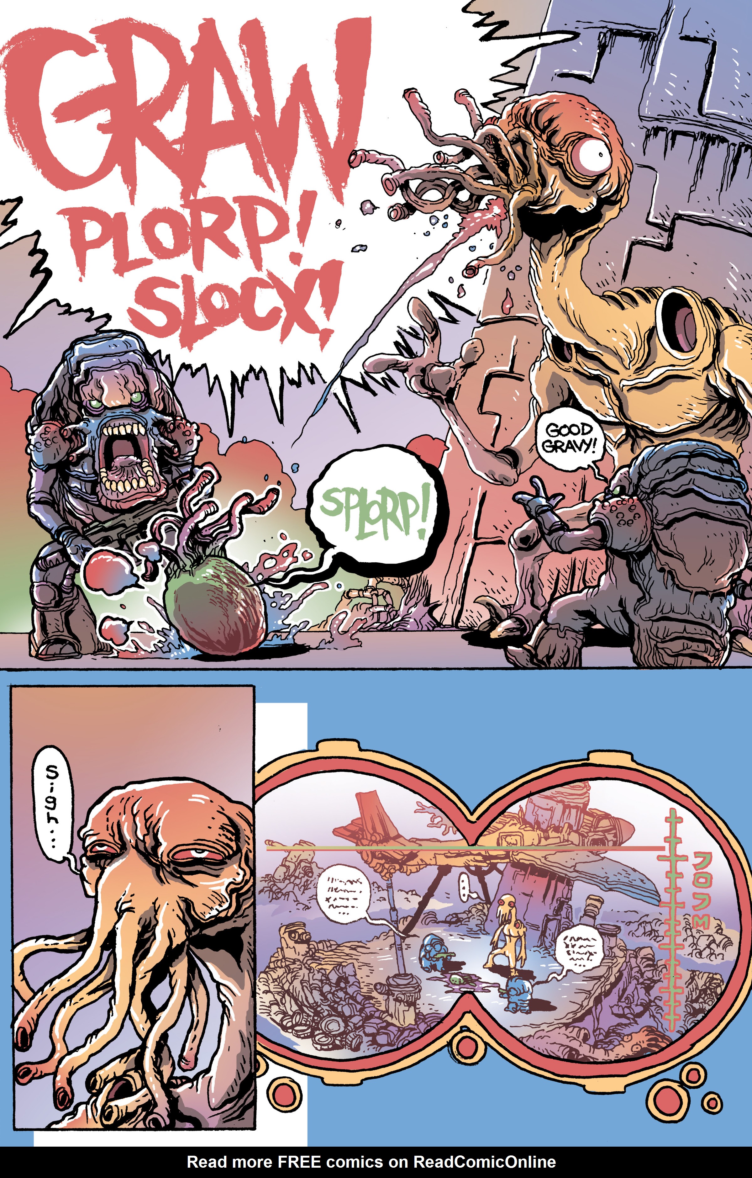 Read online Grunt: The Art and Unpublished Comics of James Stokoe comic -  Issue # TPB (Part 1) - 27