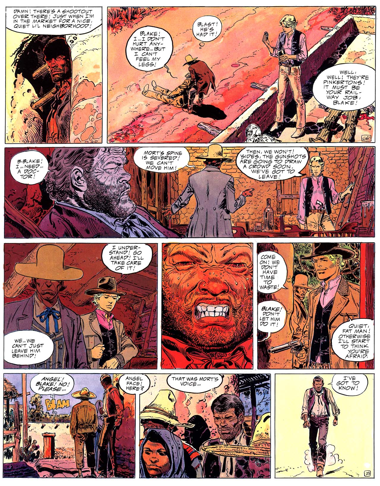 Read online Epic Graphic Novel: Blueberry comic -  Issue #3 - 34